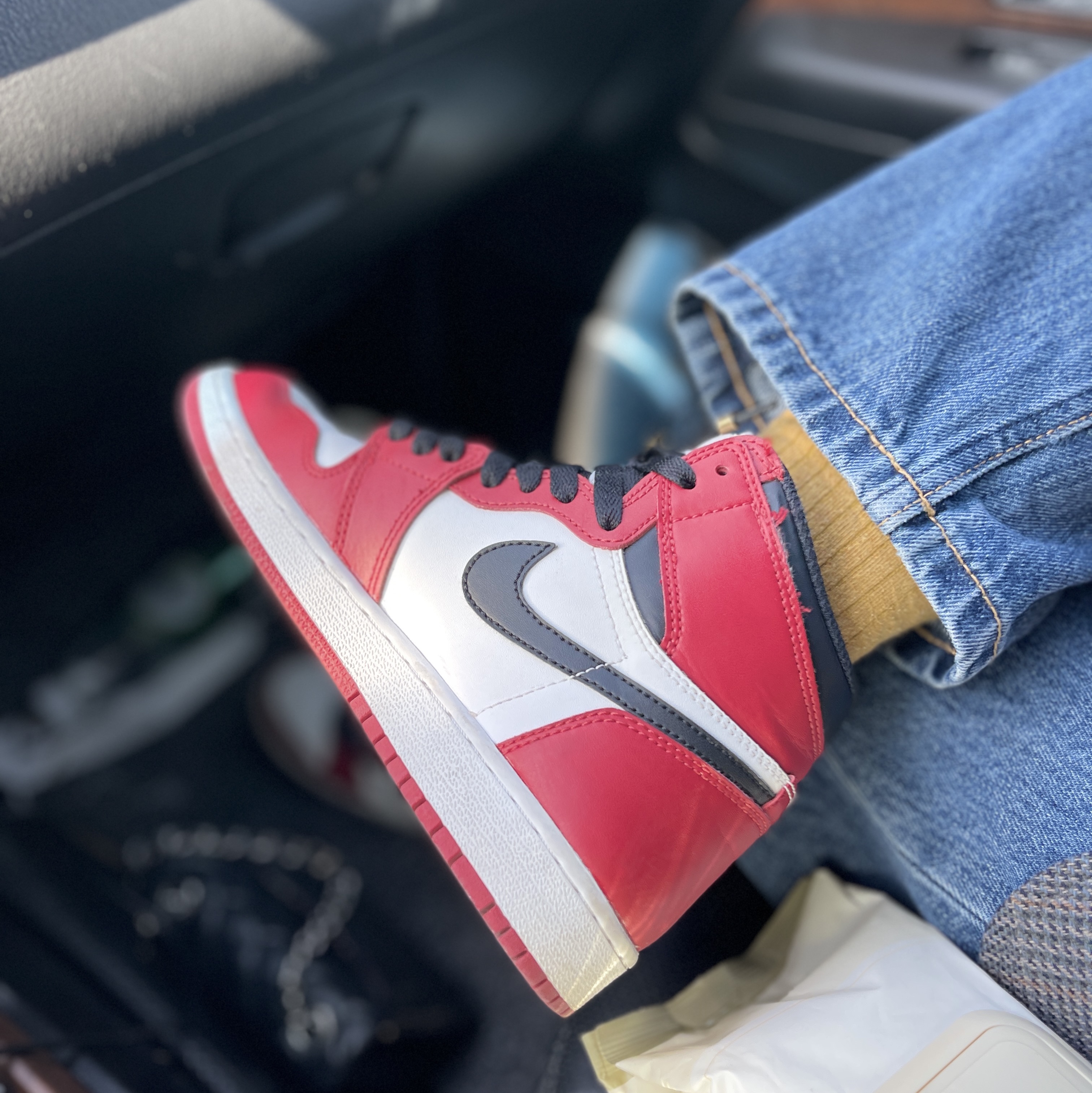 (GS) Jordan 1 Retro High OG Chicago 2015 착용 스타일