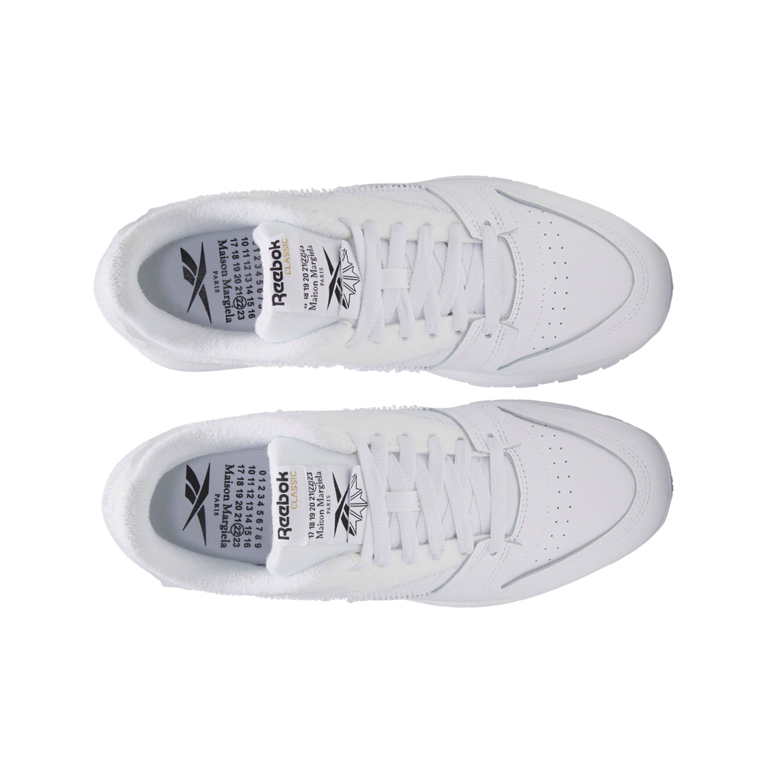 리복 x 메종 마르지엘라 클래식 레더 메모리 오브 슈즈 화이트(Reebok x Maison Margiela Classic Leather Memory of Shoes White) - 2