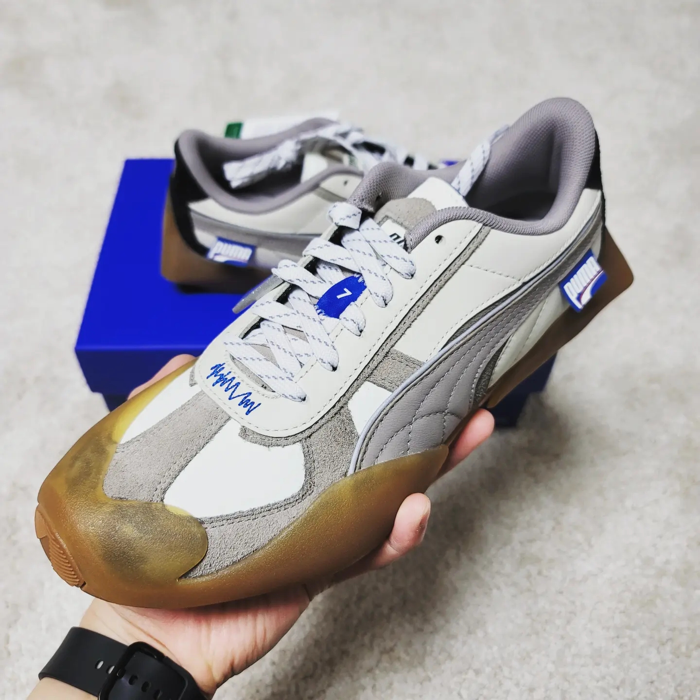 Puma x Ader Error Vaderon White 착용 스타일 - 2