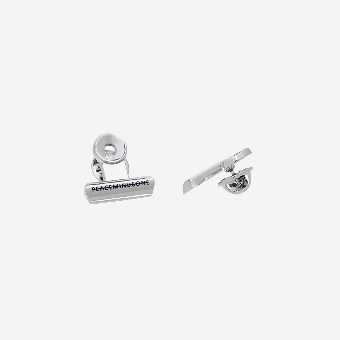 peaceminusone bulldog clip #1 silver-