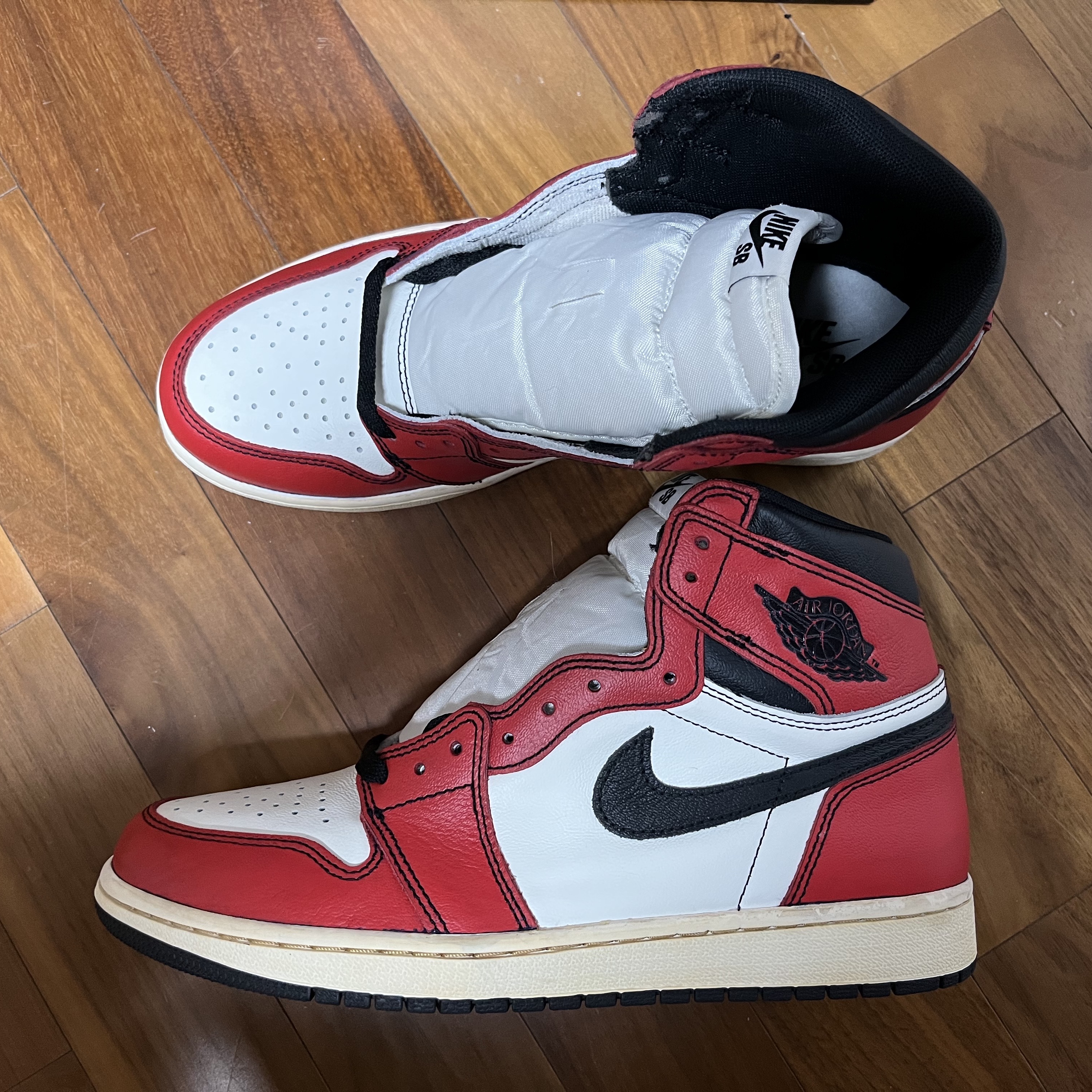 Jordan 1 Retro High OG Defiant SB LA to Chicago 착용 스타일