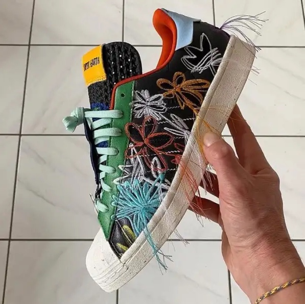 Adidas x Sean Wotherspoon Superstar Superearth Black, Adidas x Sean Wotherspoon Superstar Superearth 착용 스타일