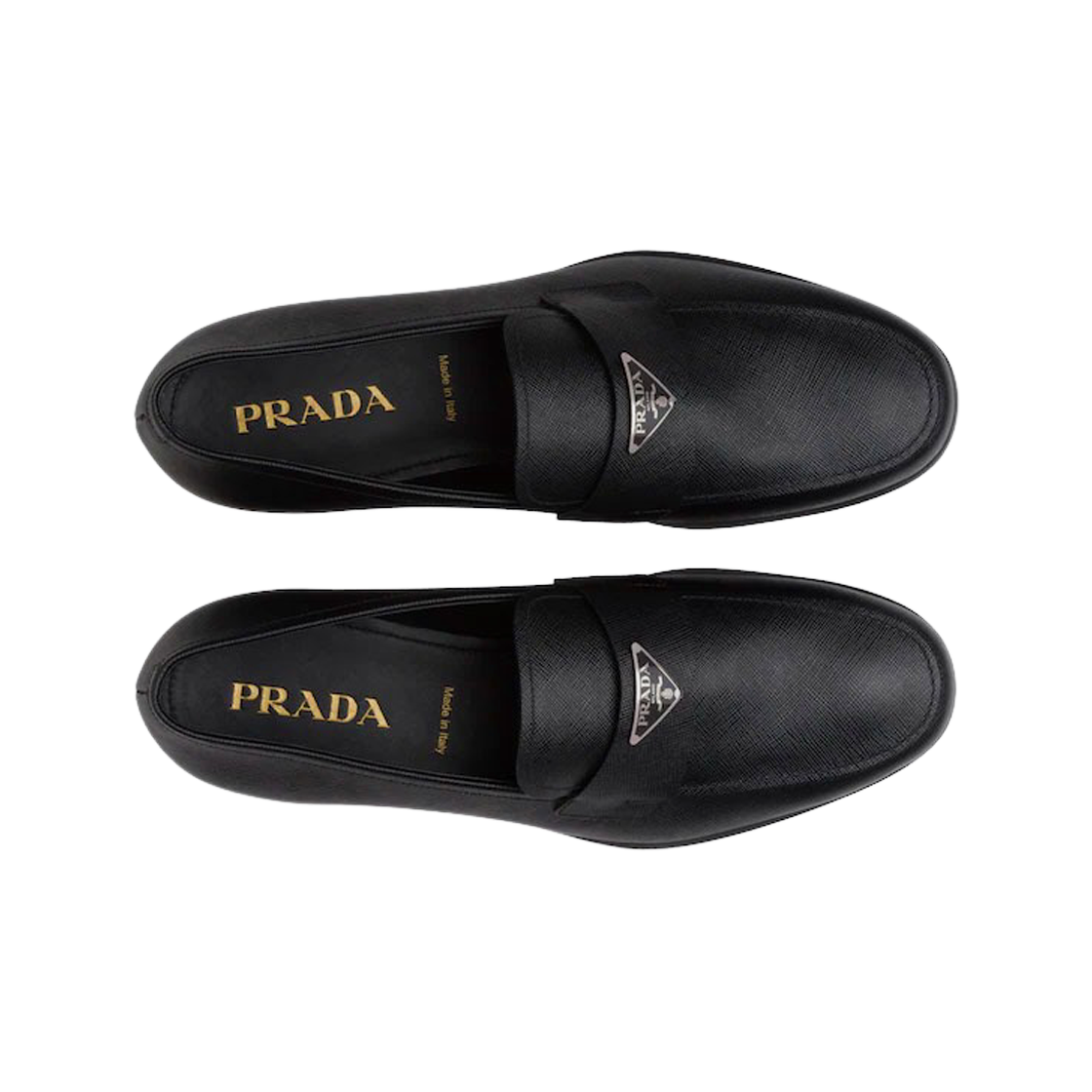 프라다 사피아노 레더 로퍼 블랙(Prada Saffiano Leather Loafers Black) - 2