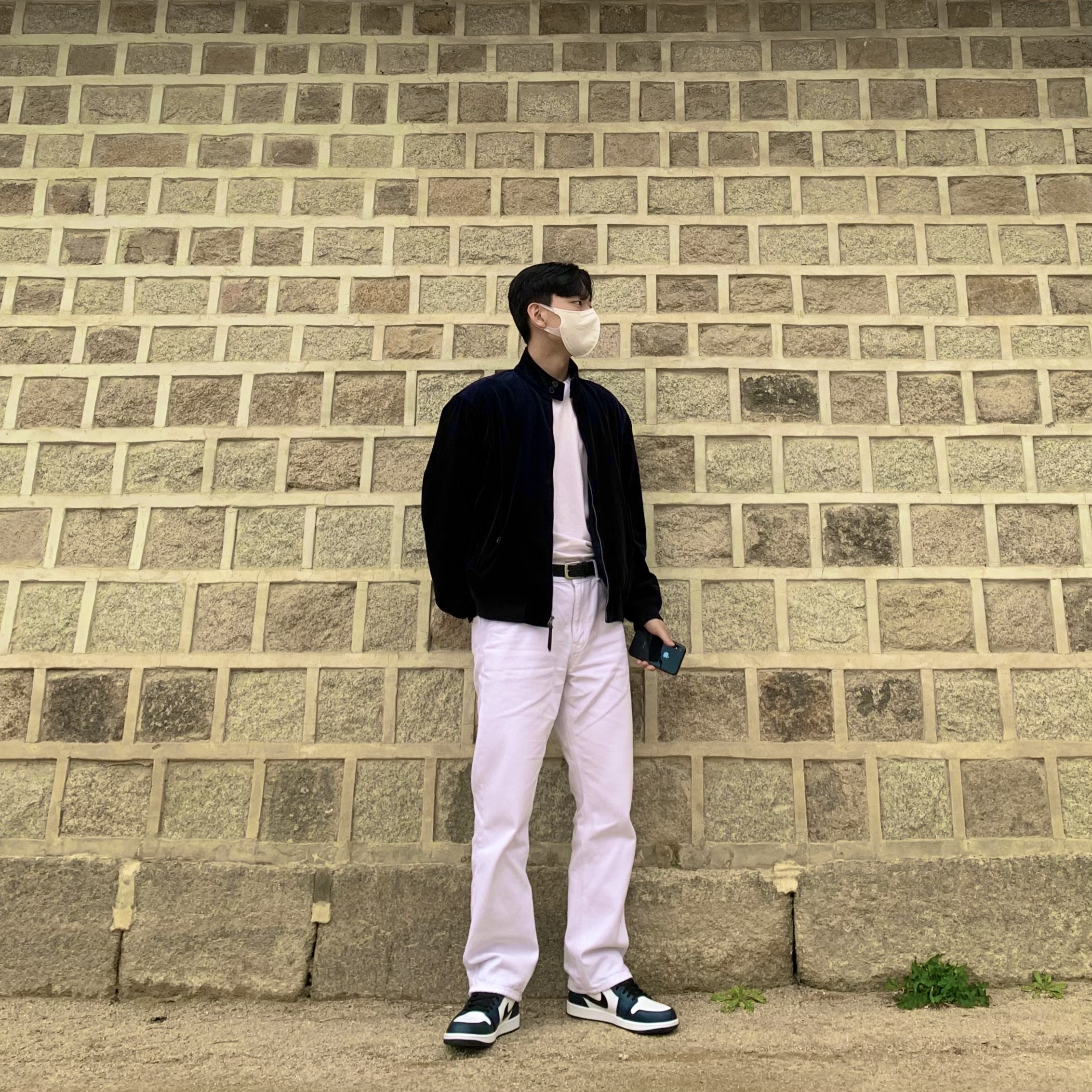 Jordan 1 Low Dark Teal 착용 스타일