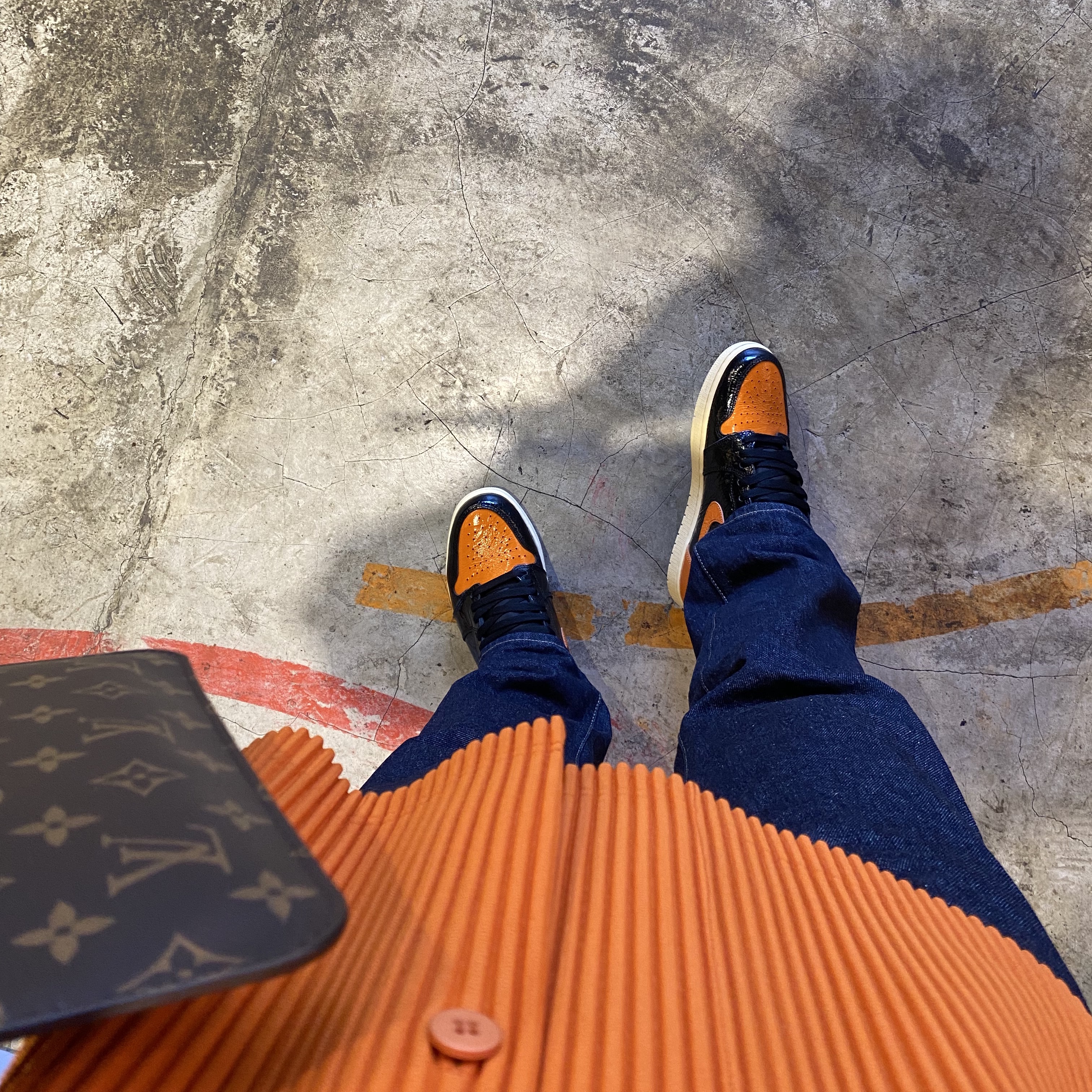 Jordan 1 Retro High Shattered Backboard 3.0 착용 스타일