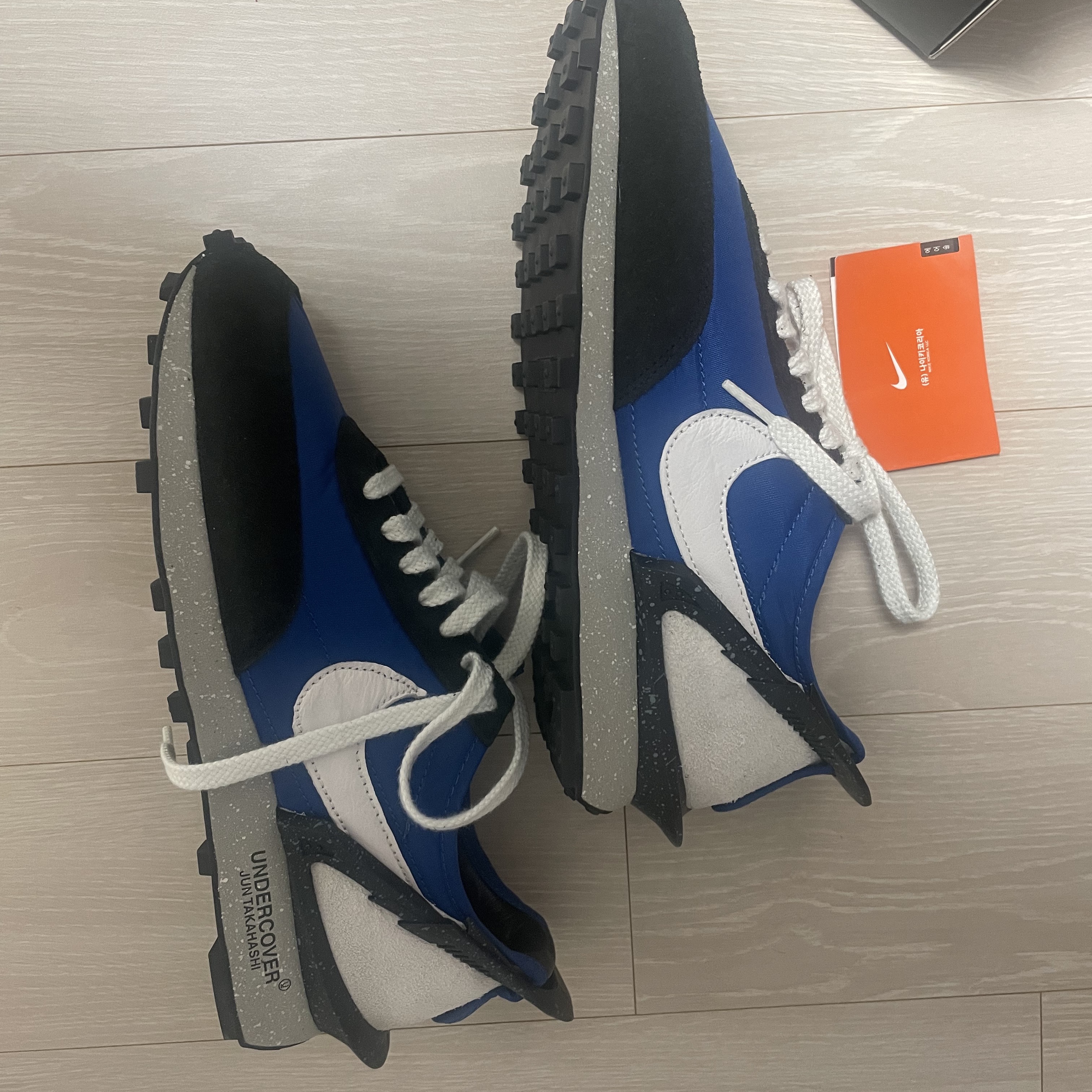 Nike x Undercover Daybreak Blue Jay 착용 스타일
