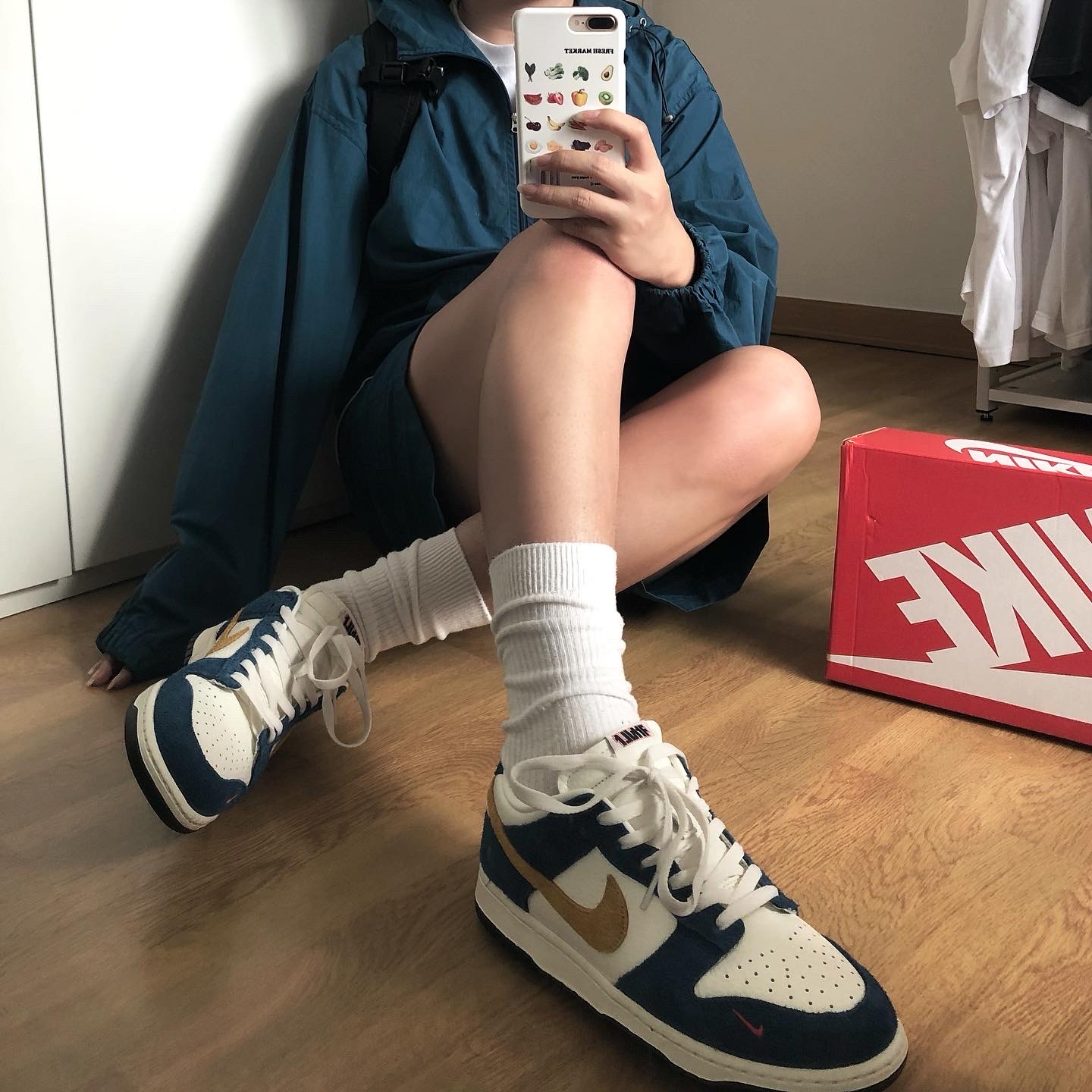 Nike x Kasina Dunk Low 80's Bus 착용 스타일 - 2