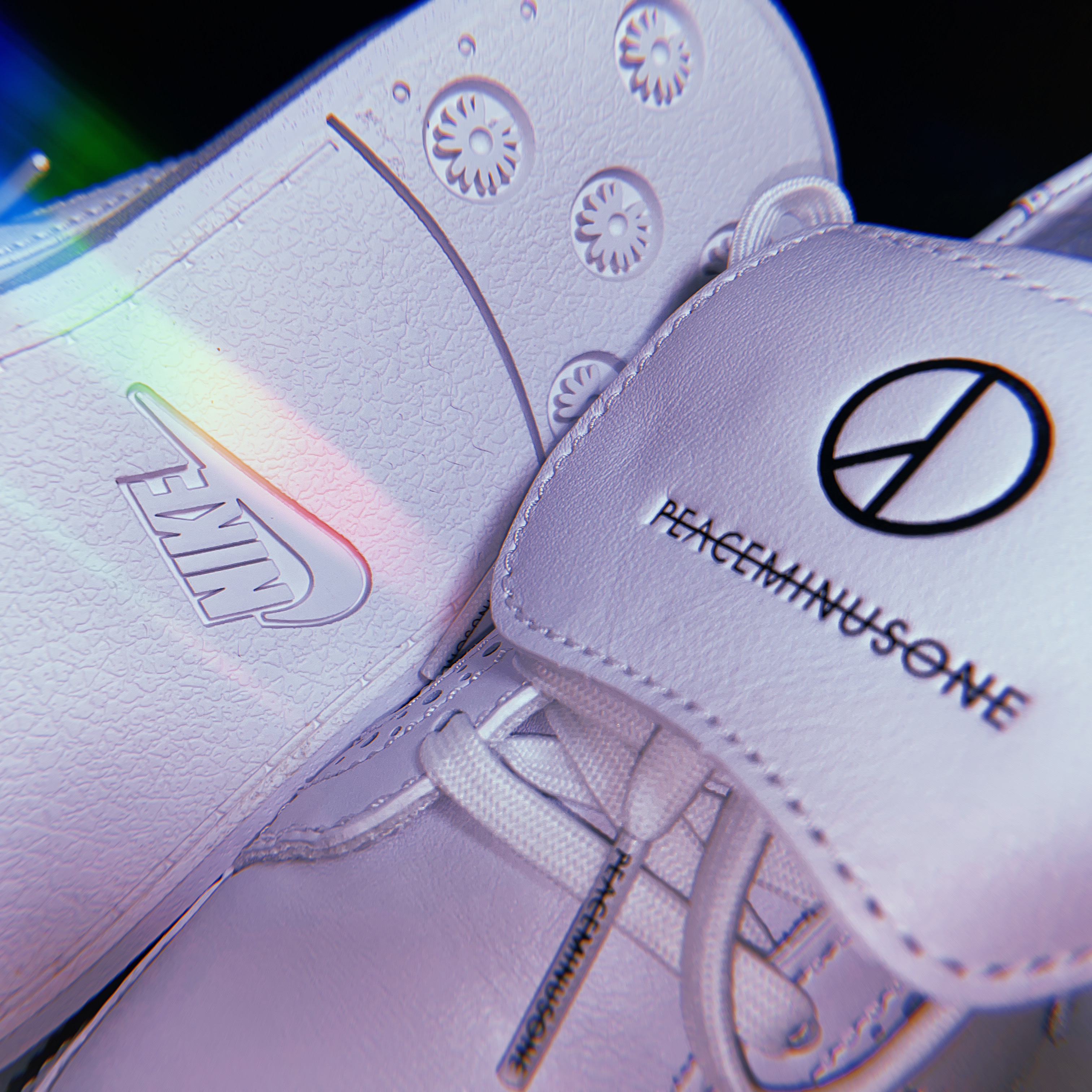 Nike x Peaceminusone Kwondo1 White 착용 스타일 - 1