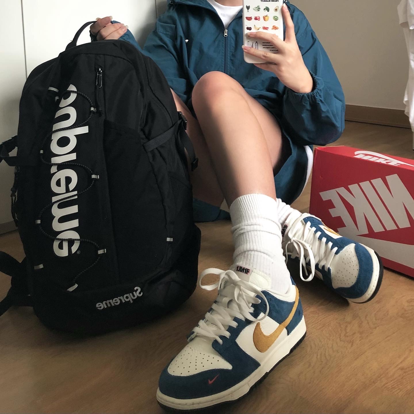 Nike x Kasina Dunk Low 80's Bus 착용 스타일 - 1