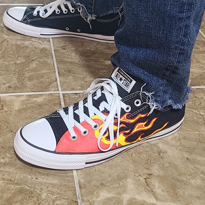 Converse Chuck 70 Ox Black - Standard 착용 스타일 - 2