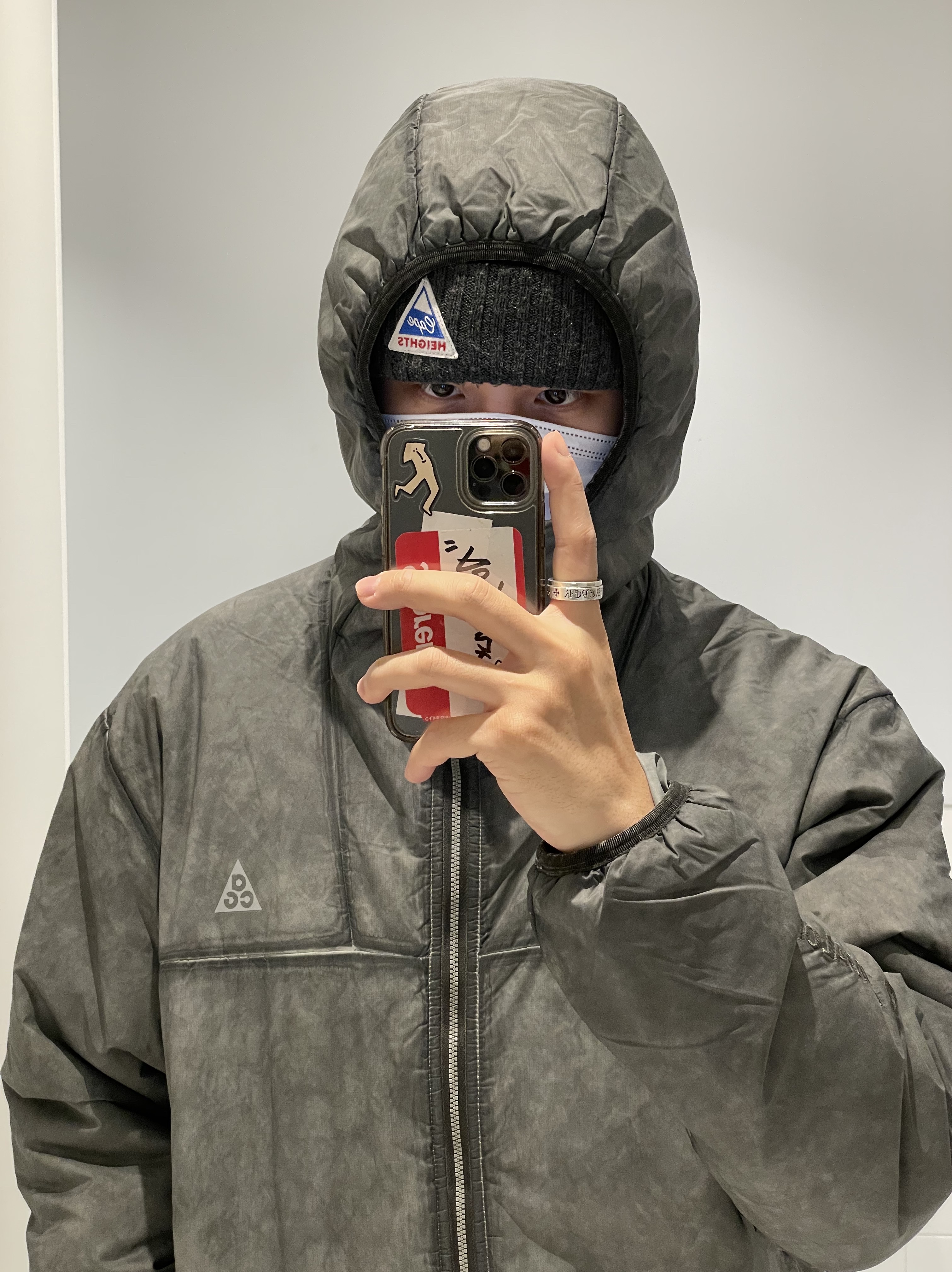 Nike NRG ACG Therma-Fit ADV Rope De Dope Light Army - US/EU, Nike NRG ACG Therma-Fit ADV Rope De Dope Light Army - Asia 착용 스타일