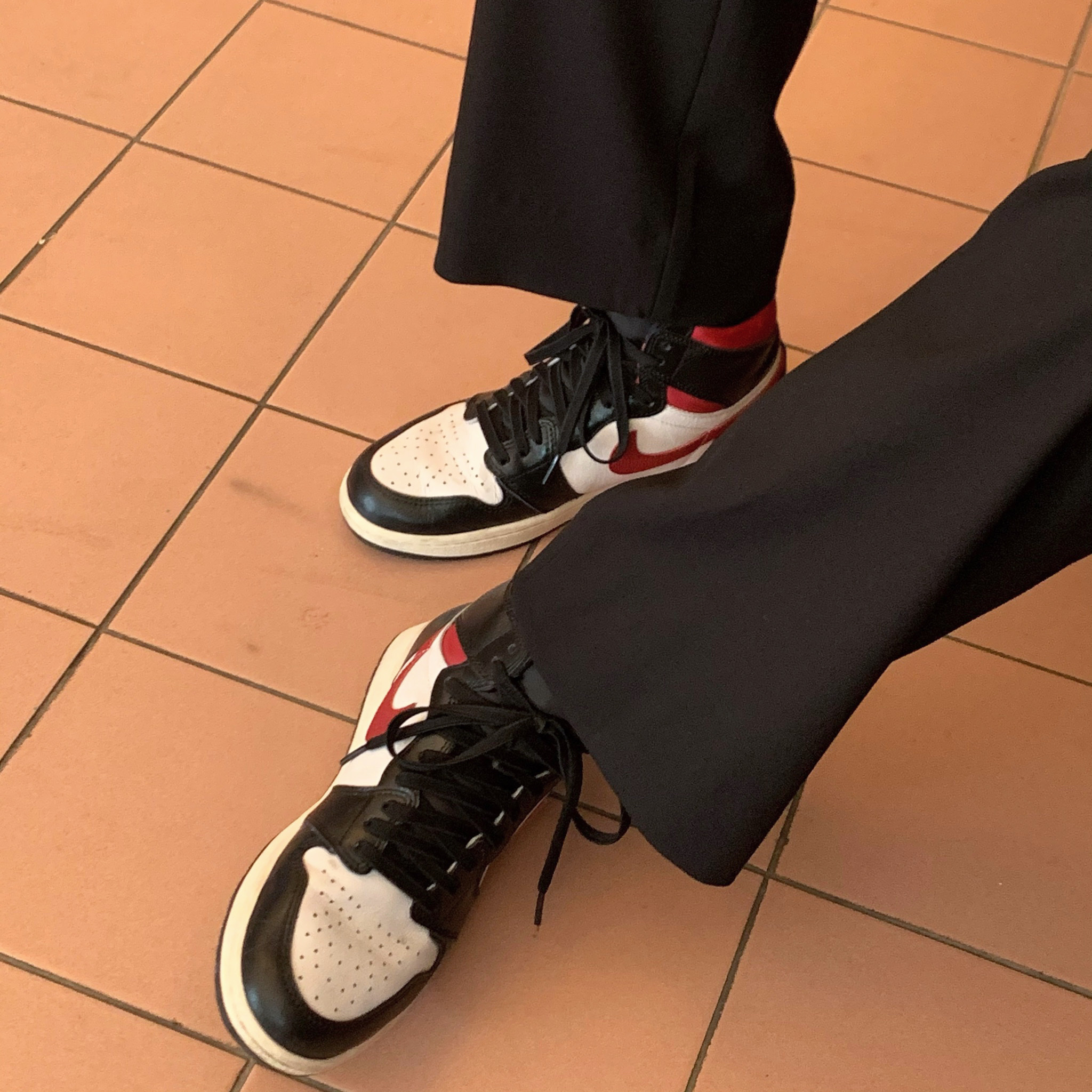 Jordan 1 Retro High OG Gym Red 착용 스타일