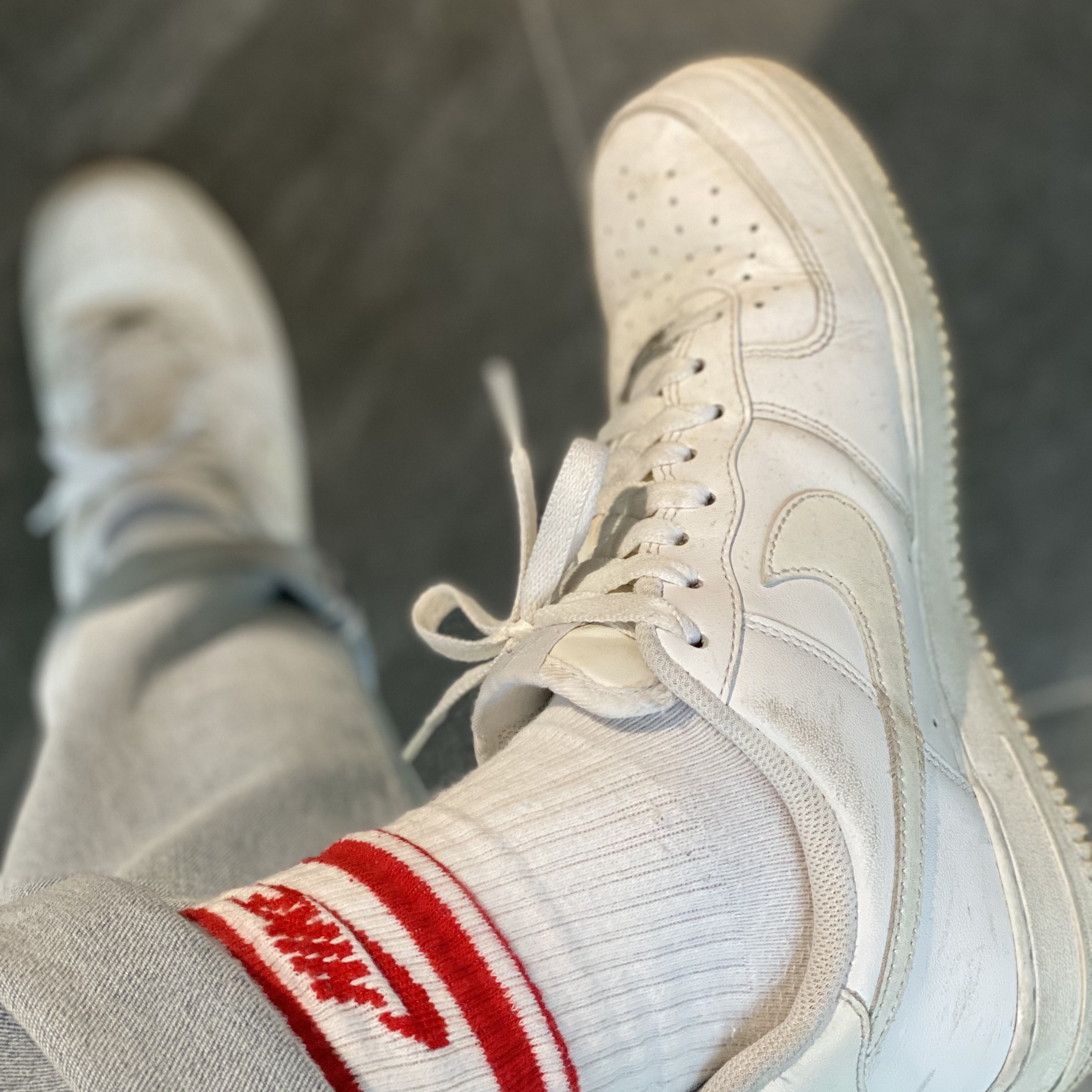 Nike Air Force 1 '07 Low White 착용 스타일