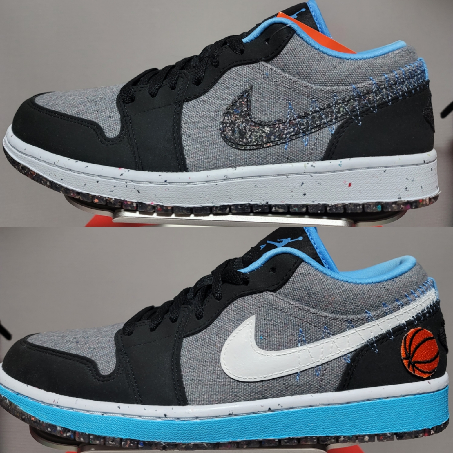 Jordan 1 Low SE Light Smoke Grey Black 착용 스타일