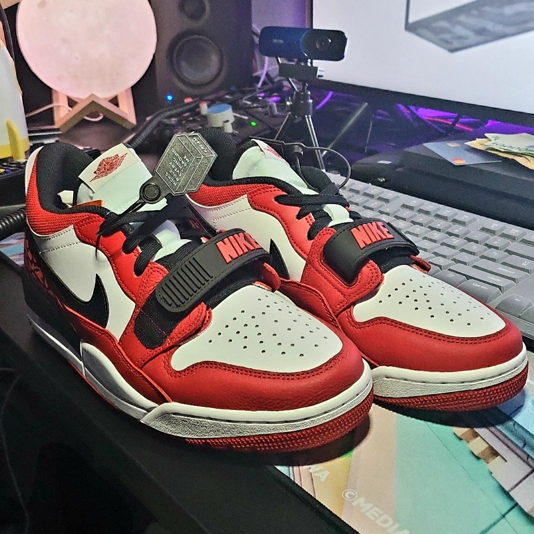 Jordan Legacy 312 Low Chicago 2022 착용 스타일