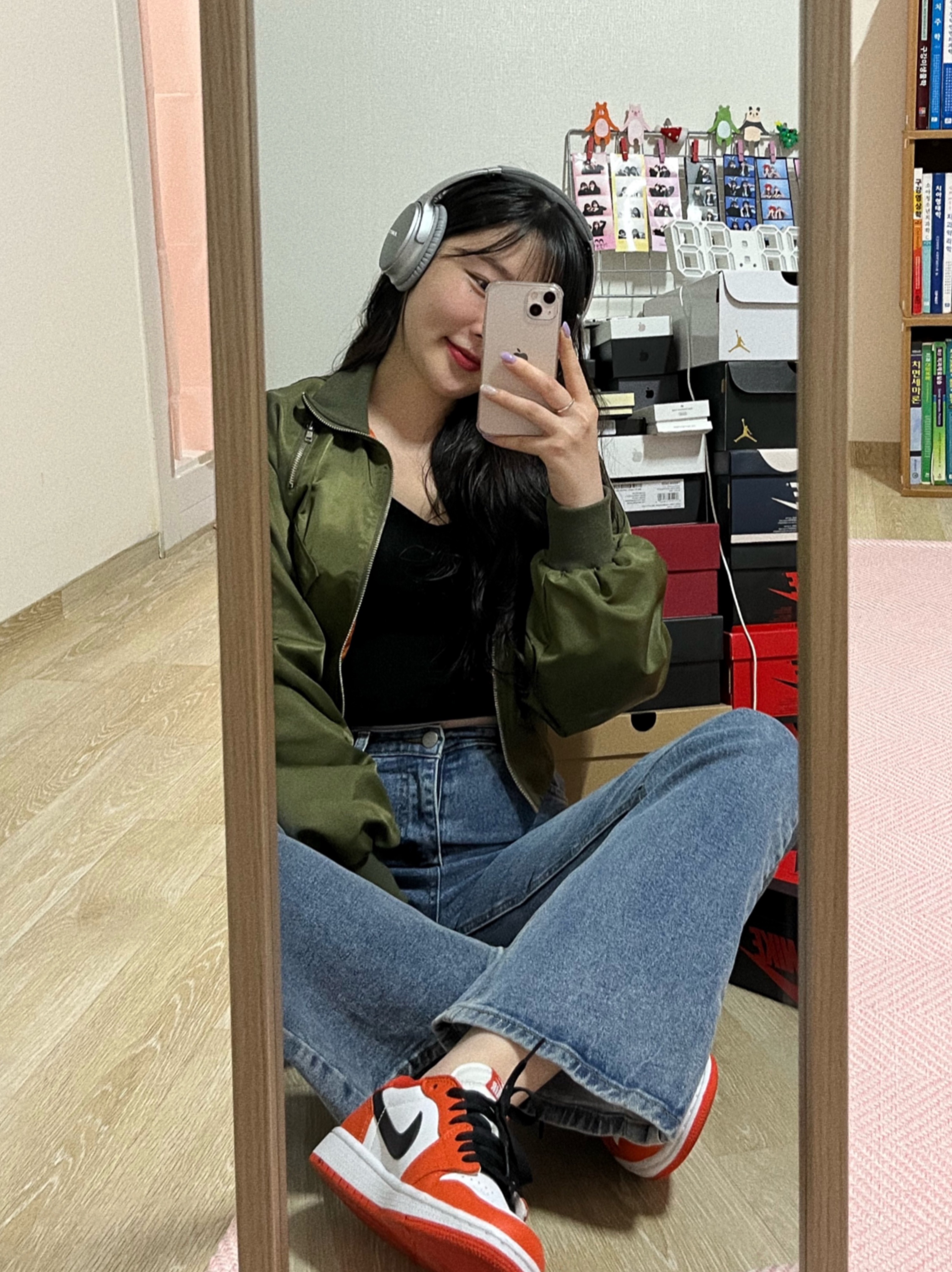 (W) Jordan 1 Low OG Starfish, Jordan 1 Low OG Starfish 착용 스타일