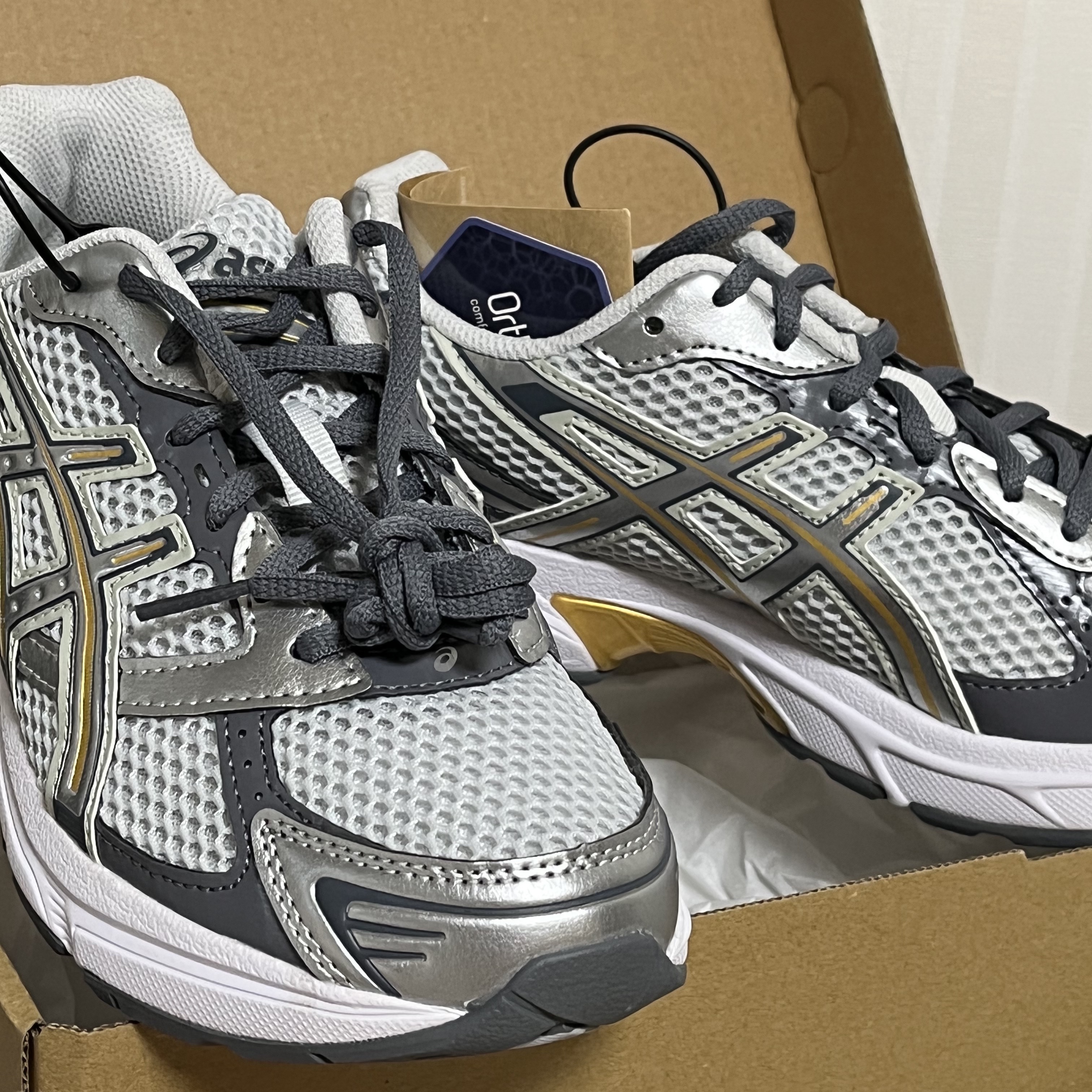 Asics Gel-1130 Polar Shade Pure Silver 착용 스타일