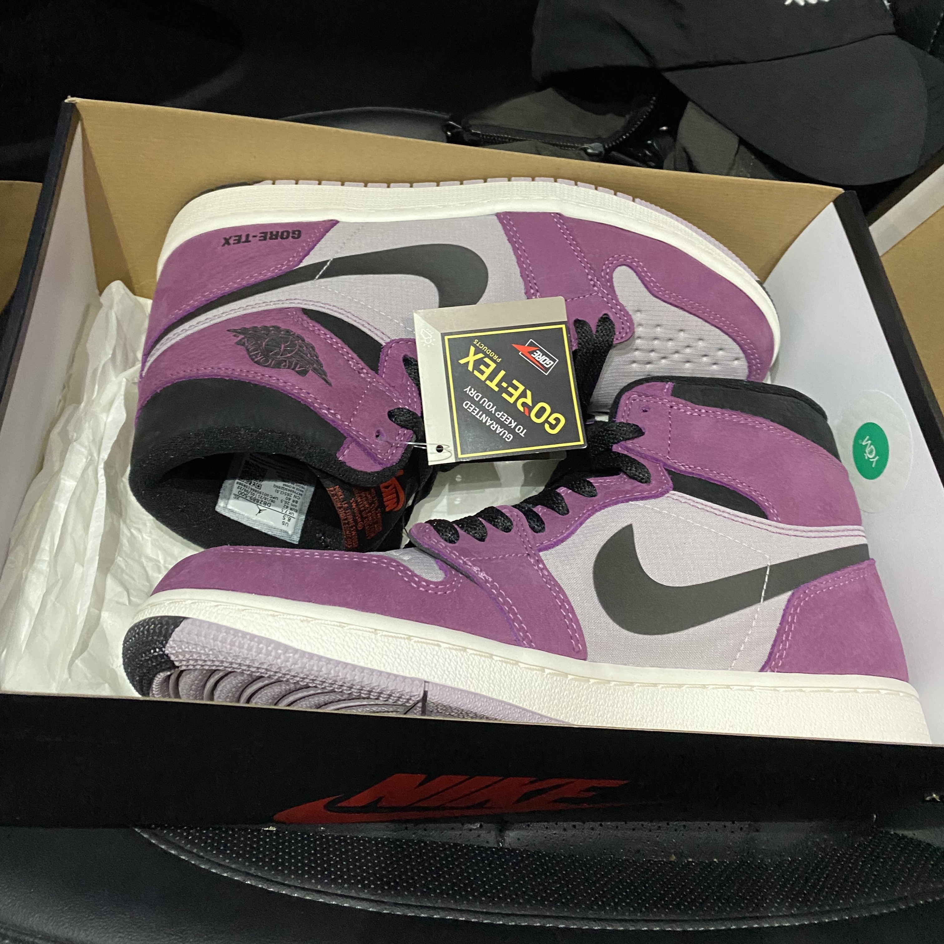 Jordan 1 Element Gore-Tex Berry 착용 스타일 - 2