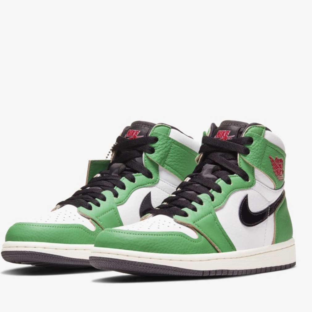 (W) Jordan 1 Retro High OG Lucky Green 착용 스타일