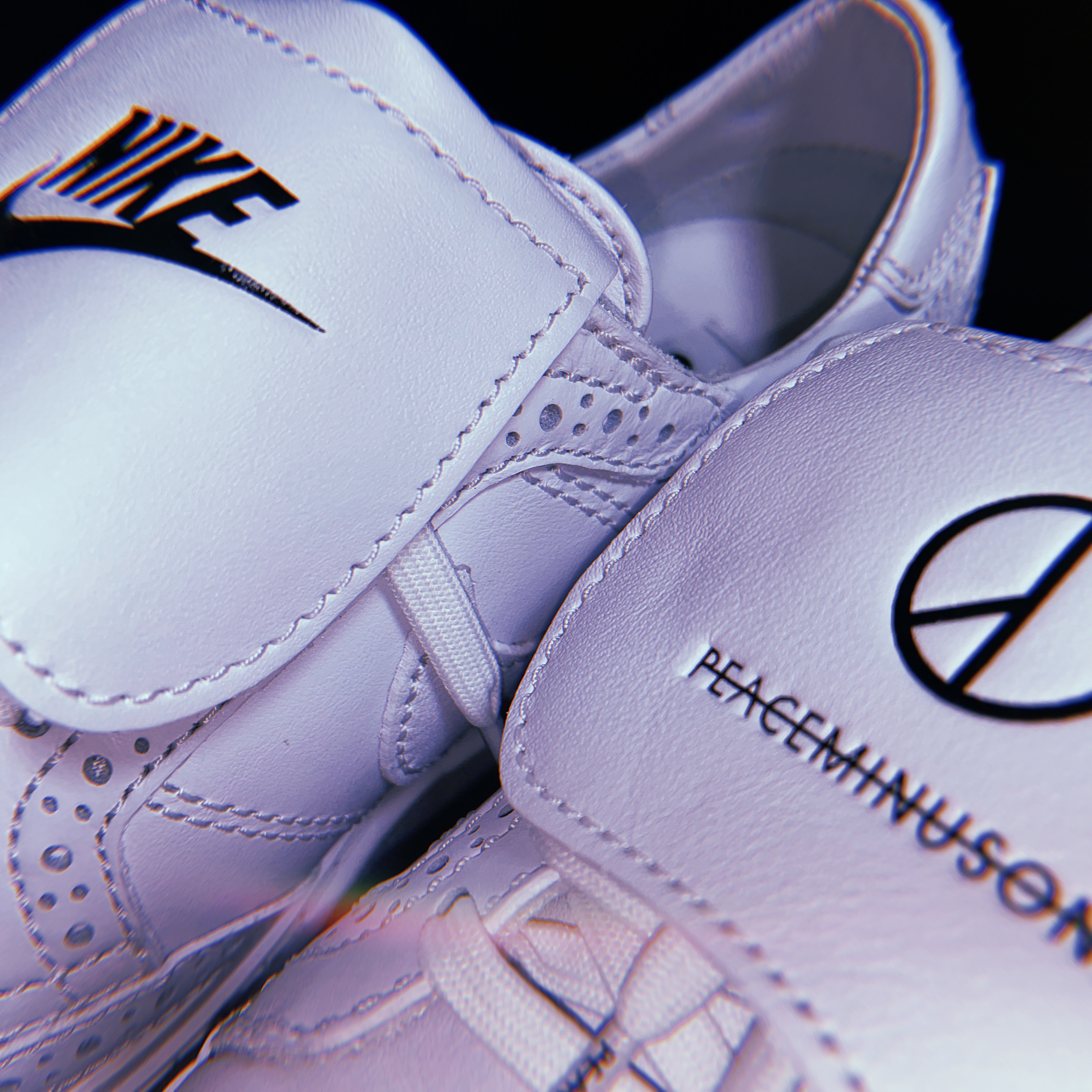 Nike x Peaceminusone Kwondo1 White 착용 스타일 - 2