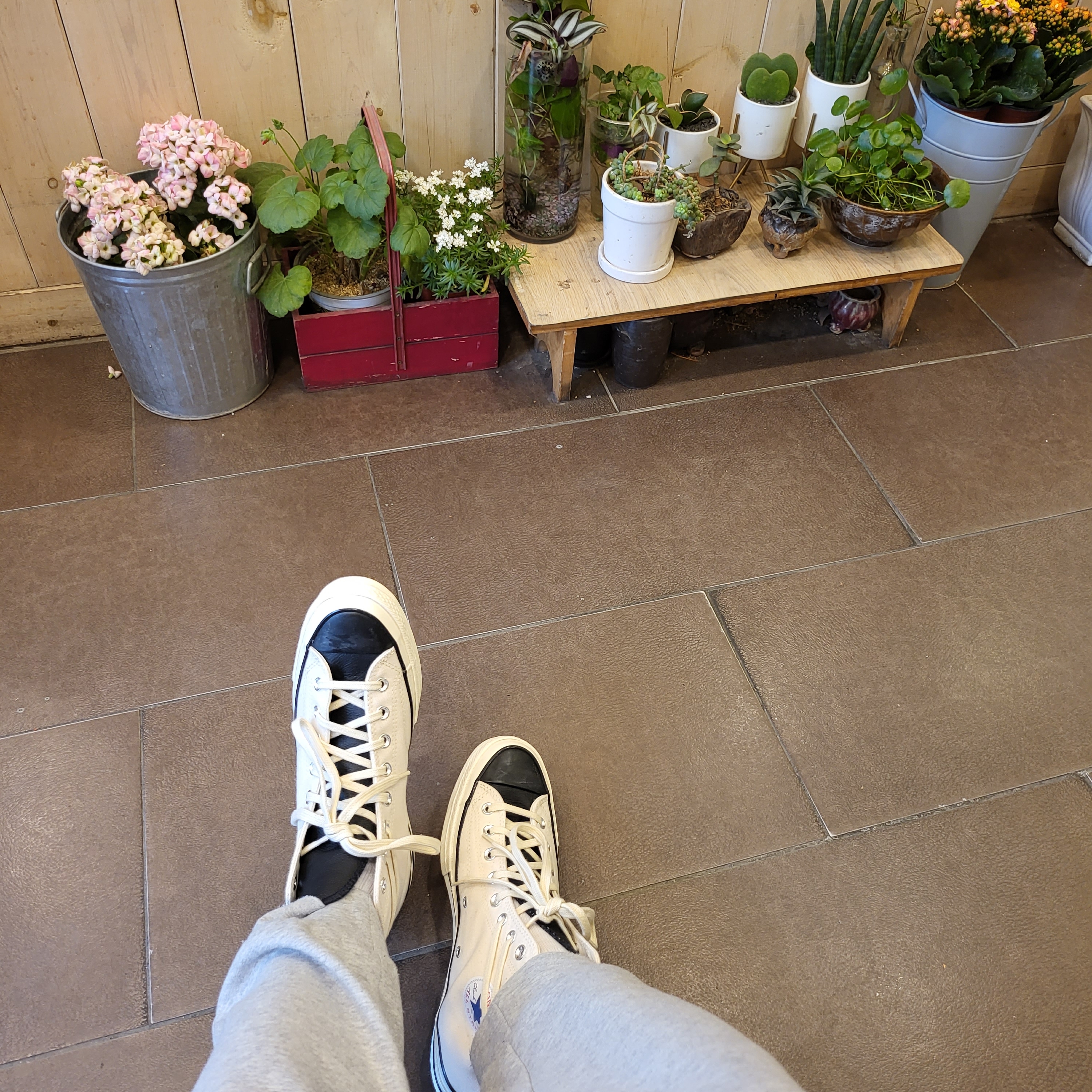 Converse x Fear of God Essentials Chuck 70 Hi Natural 2020 착용 스타일