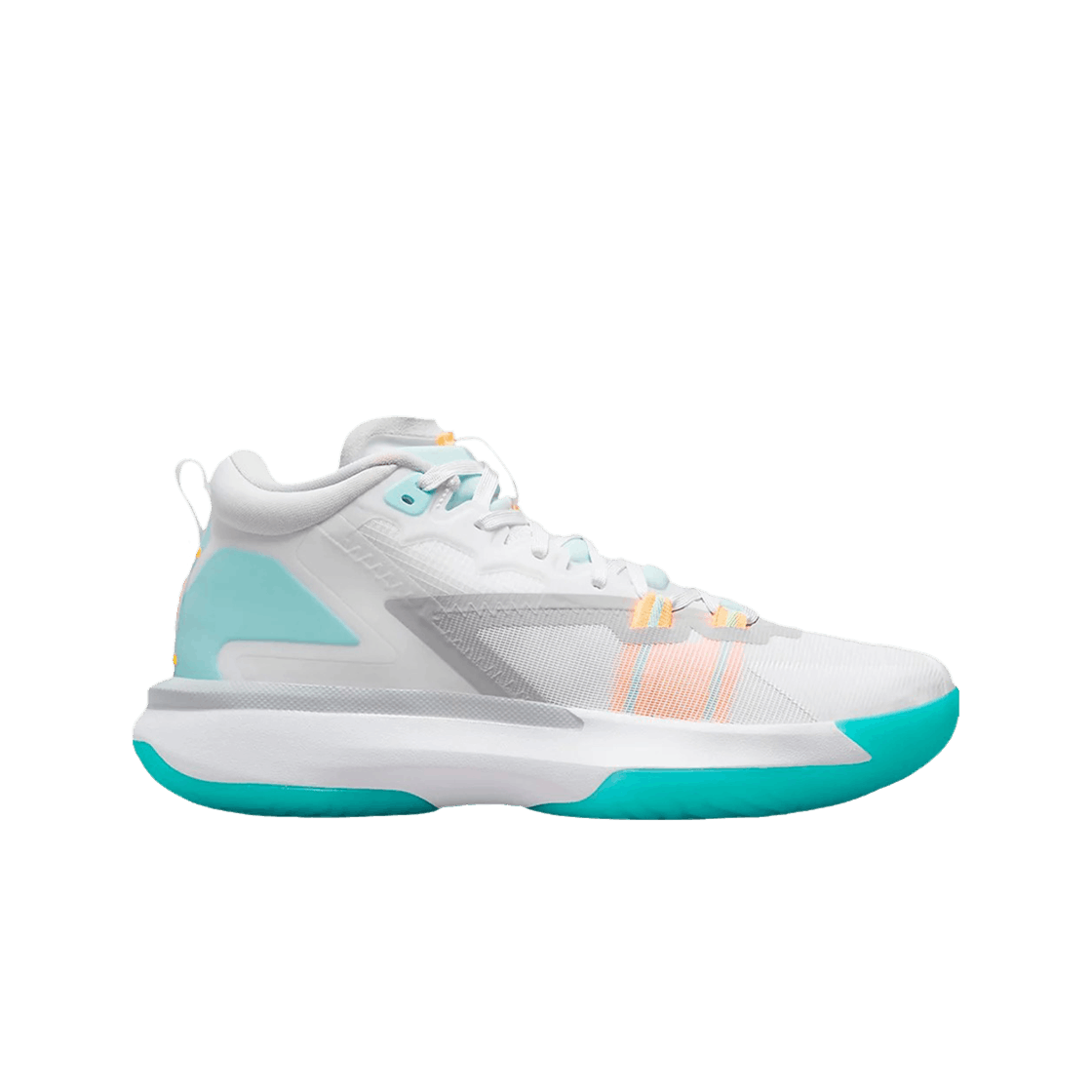 조던 자이언 1 PF 화이트 다이나믹 터콰이즈(Jordan Zion 1 PF White Dynamic Turquoise)