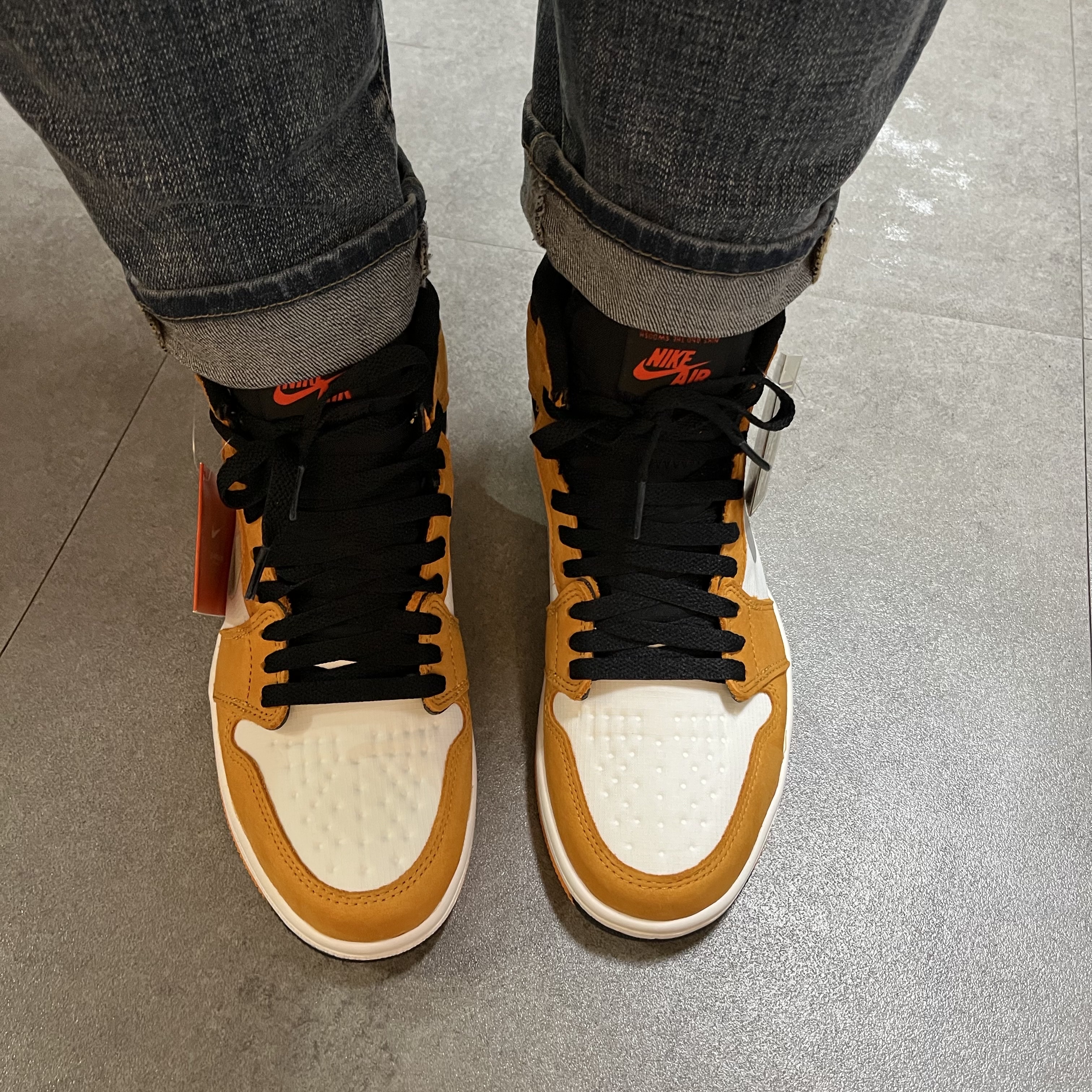Jordan 1 Element Gore-Tex Light Curry 착용 스타일 - 2