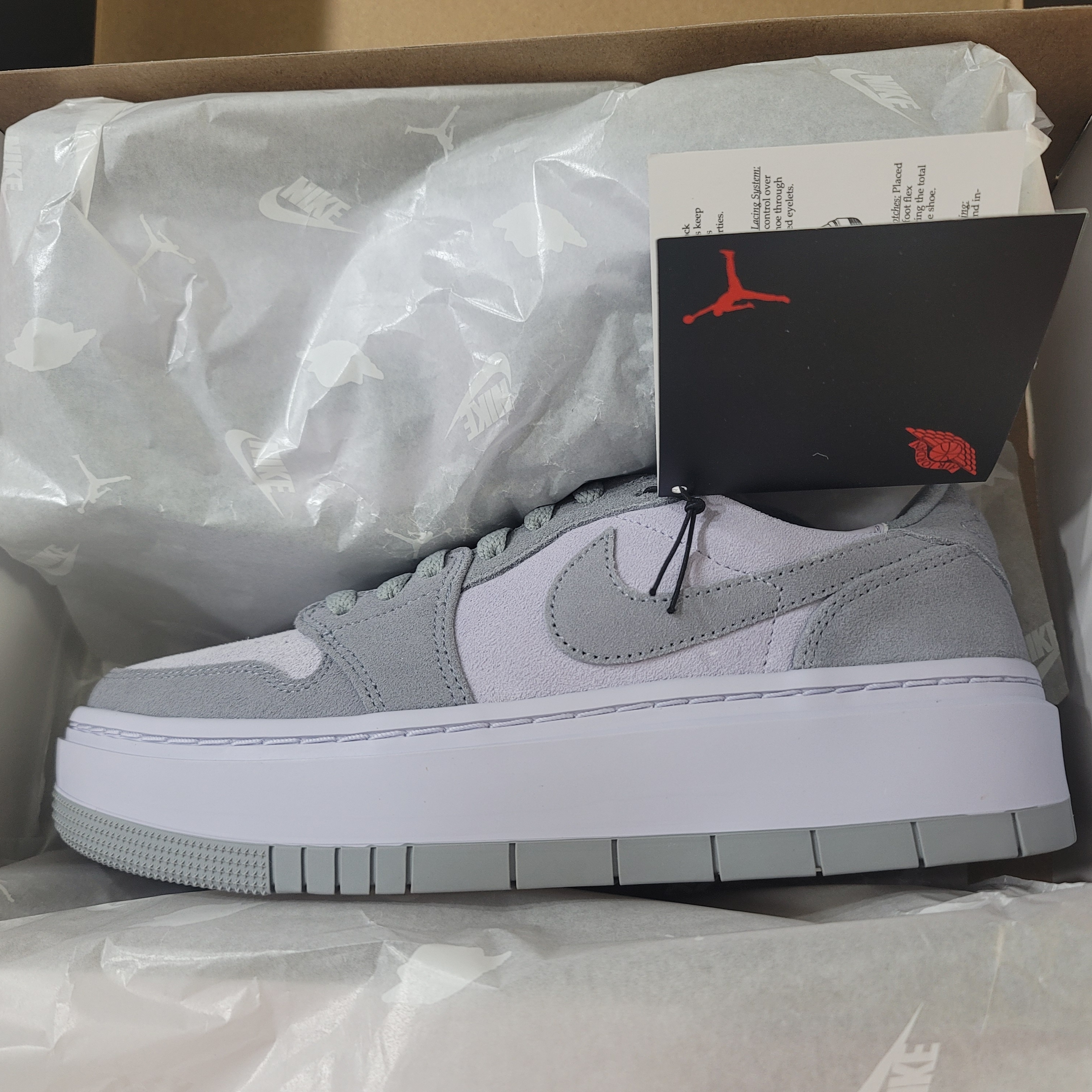 (W) Jordan 1 Elevate Low Stealth 착용 스타일