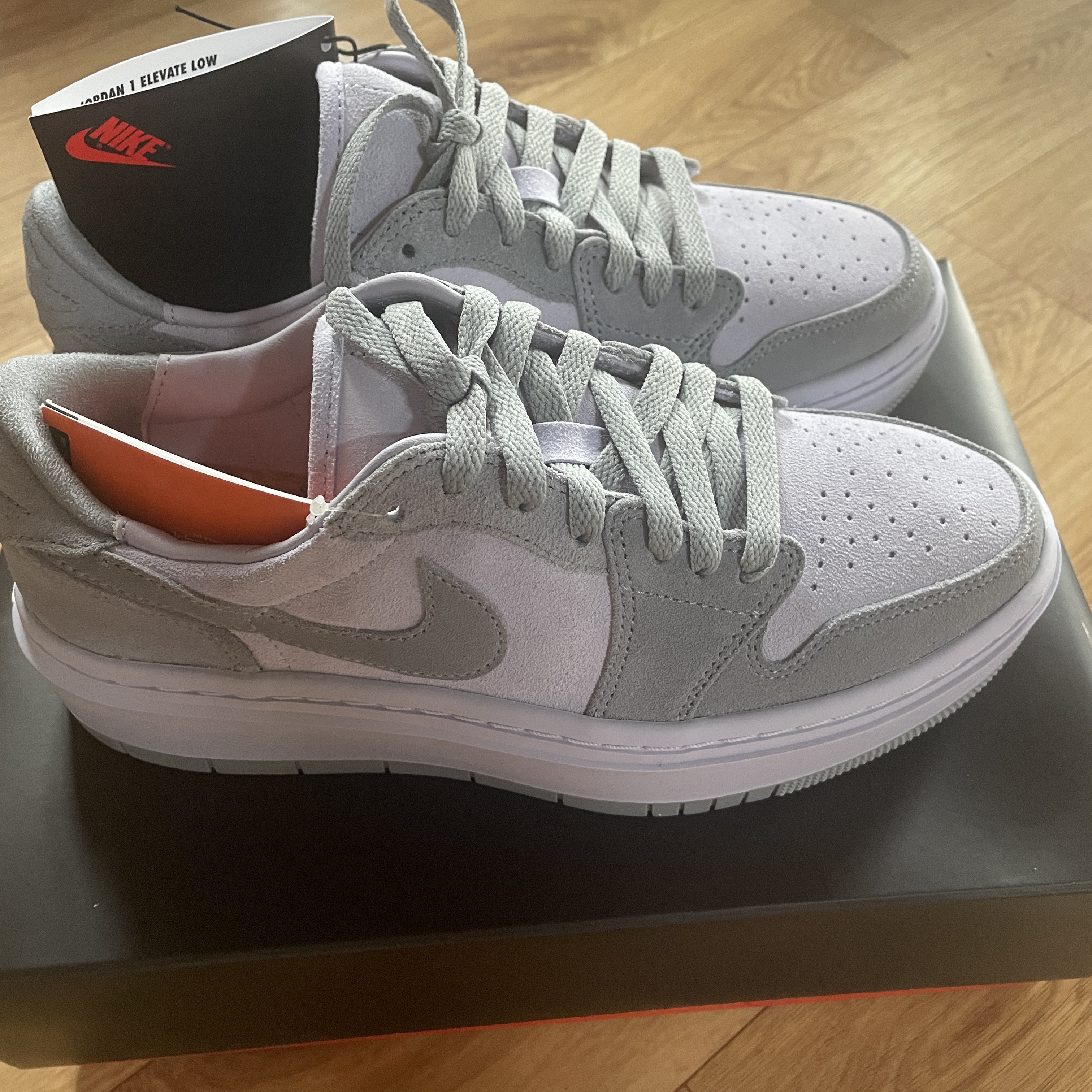 (W) Jordan 1 Elevate Low Stealth 착용 스타일 - 2