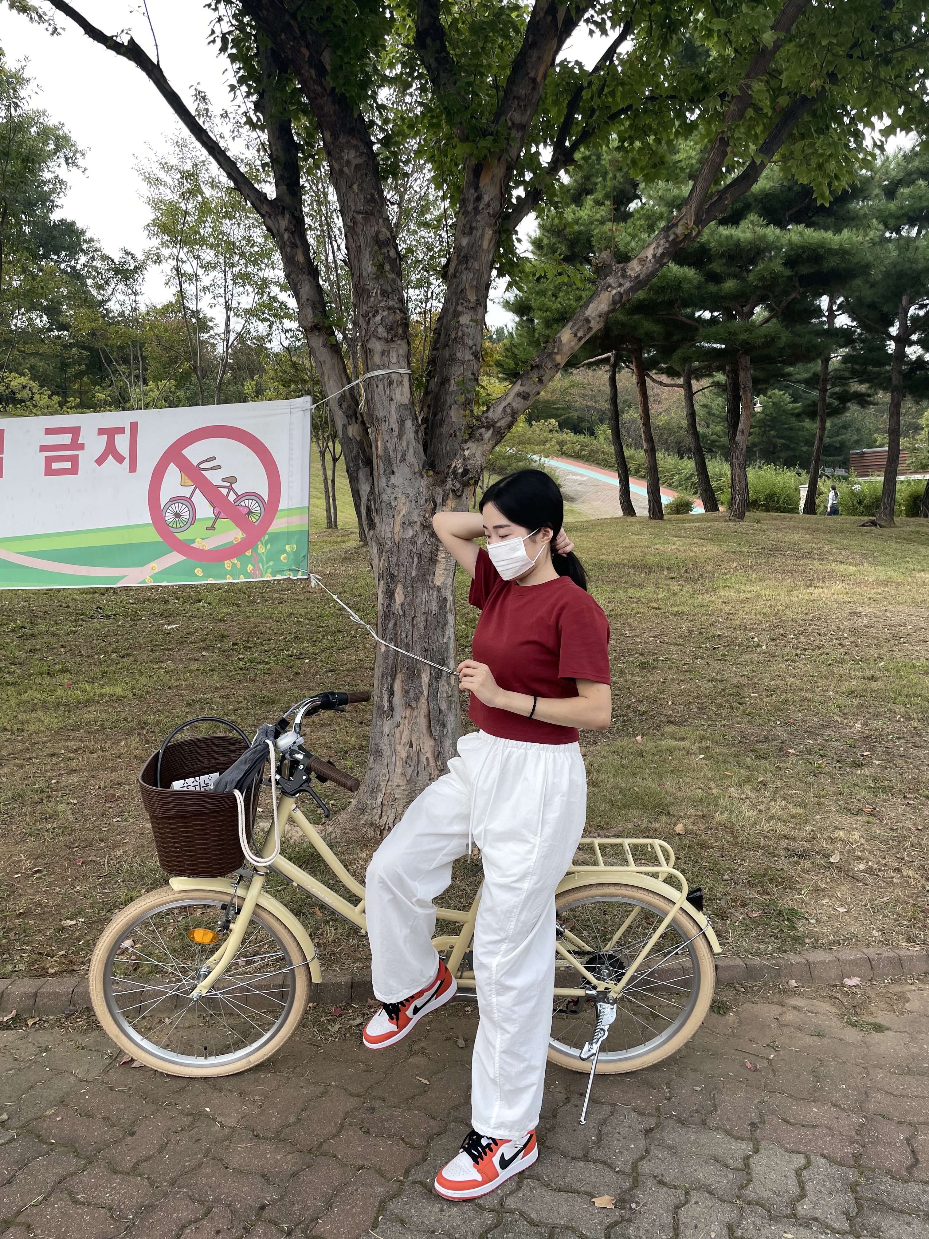 (GS) Jordan 1 Low OG Starfish 착용 스타일
