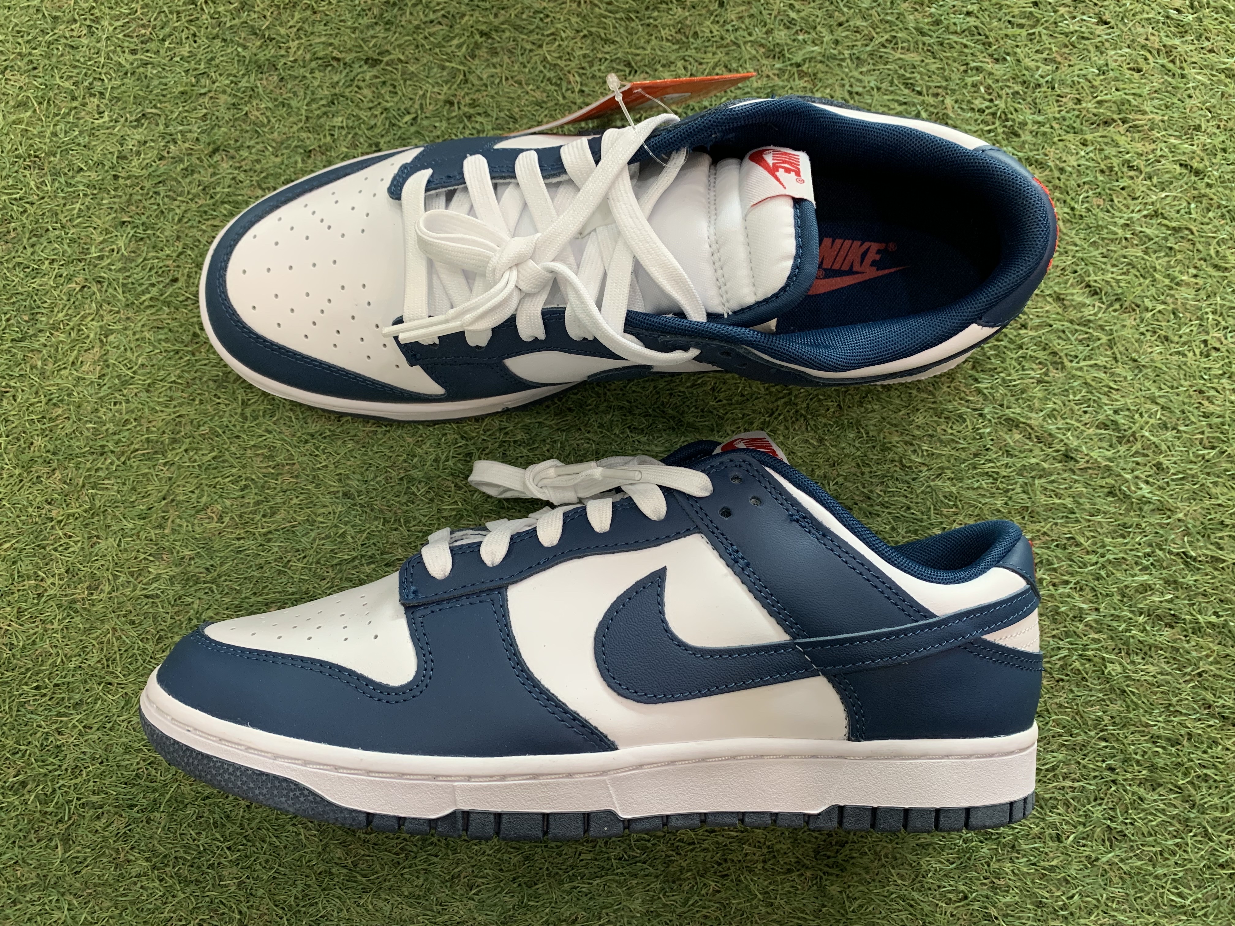 Nike Dunk Low Retro Valerian Blue 착용 스타일 - 2
