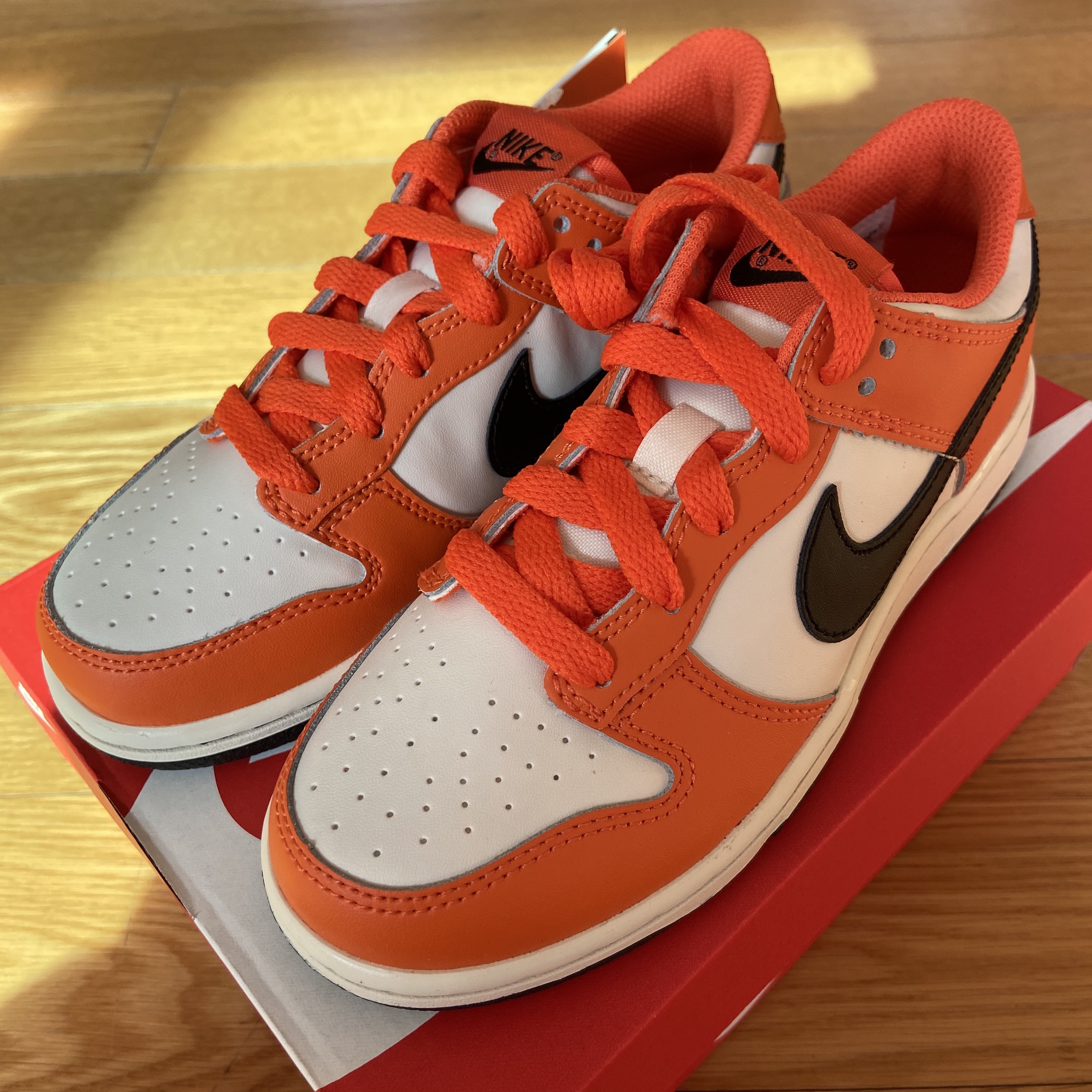 (PS) Nike Dunk Low Safety Orange 착용 스타일