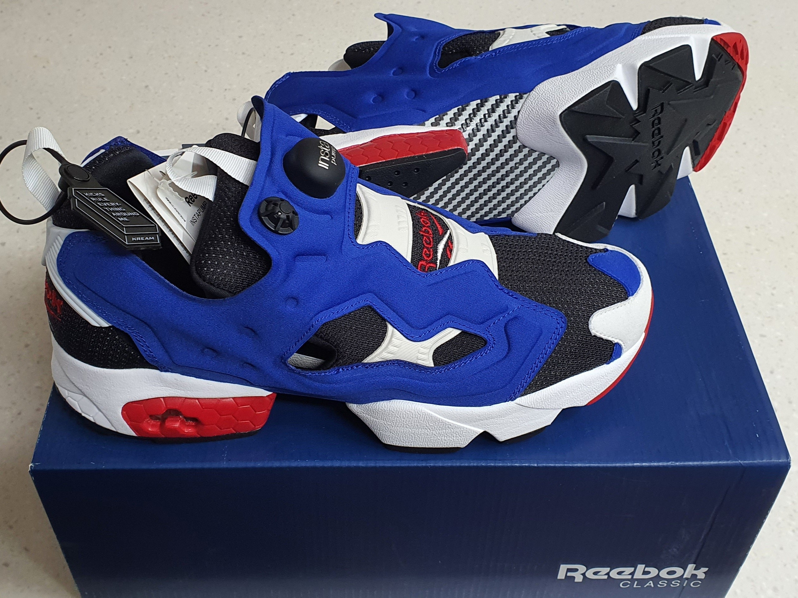 Reebok Instapump Fury Tricolor 착용 스타일