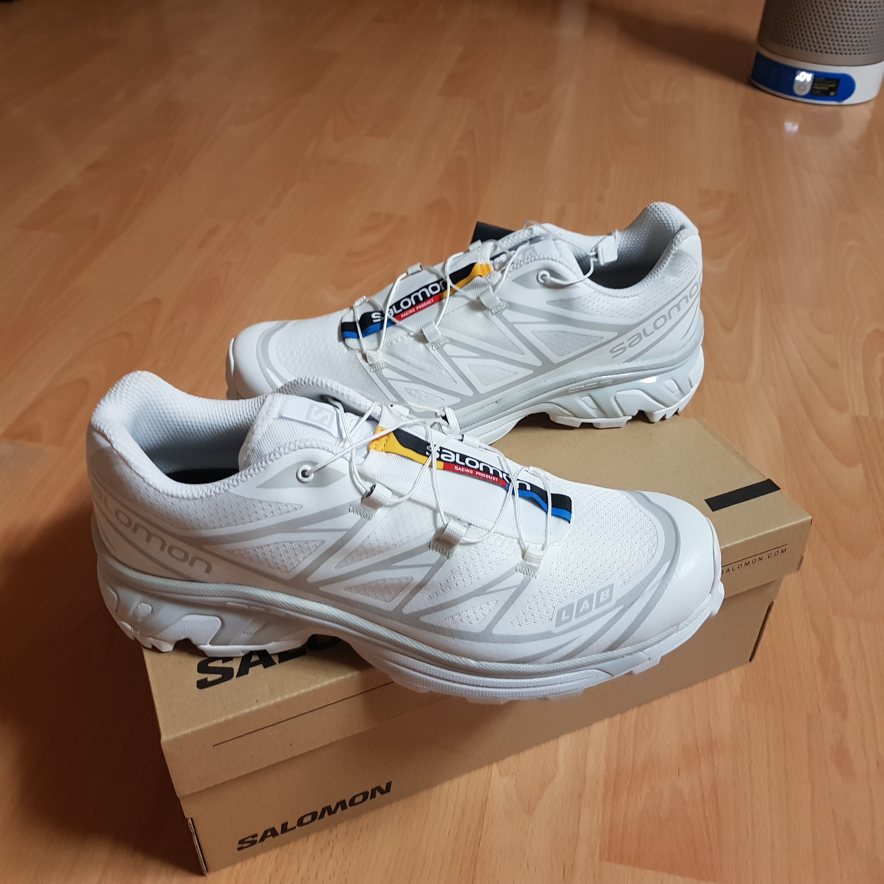 Salomon XT-6 ADV White 착용 스타일 - 1