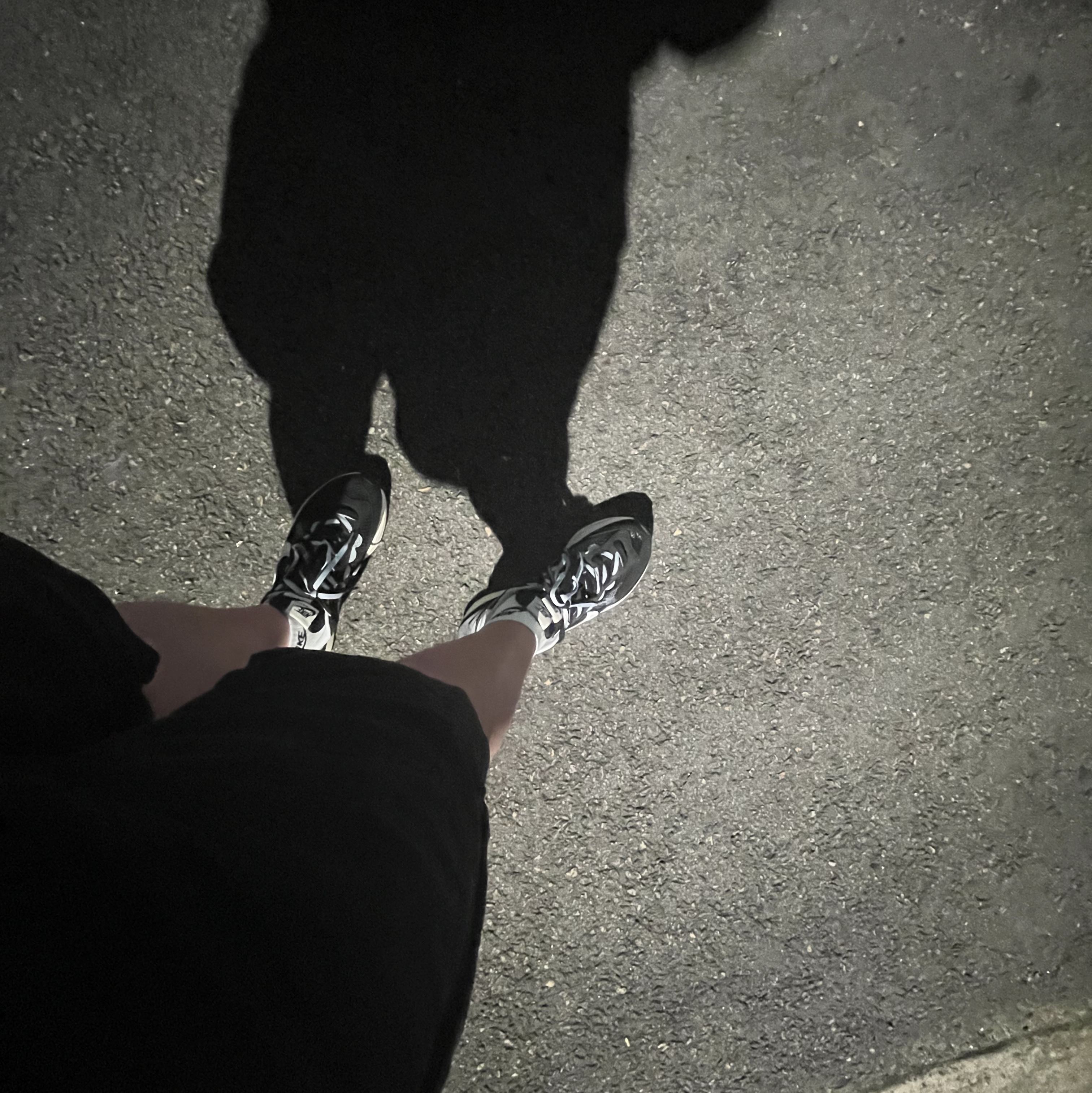 Nike x Sacai VaporWaffle Black White 착용 스타일