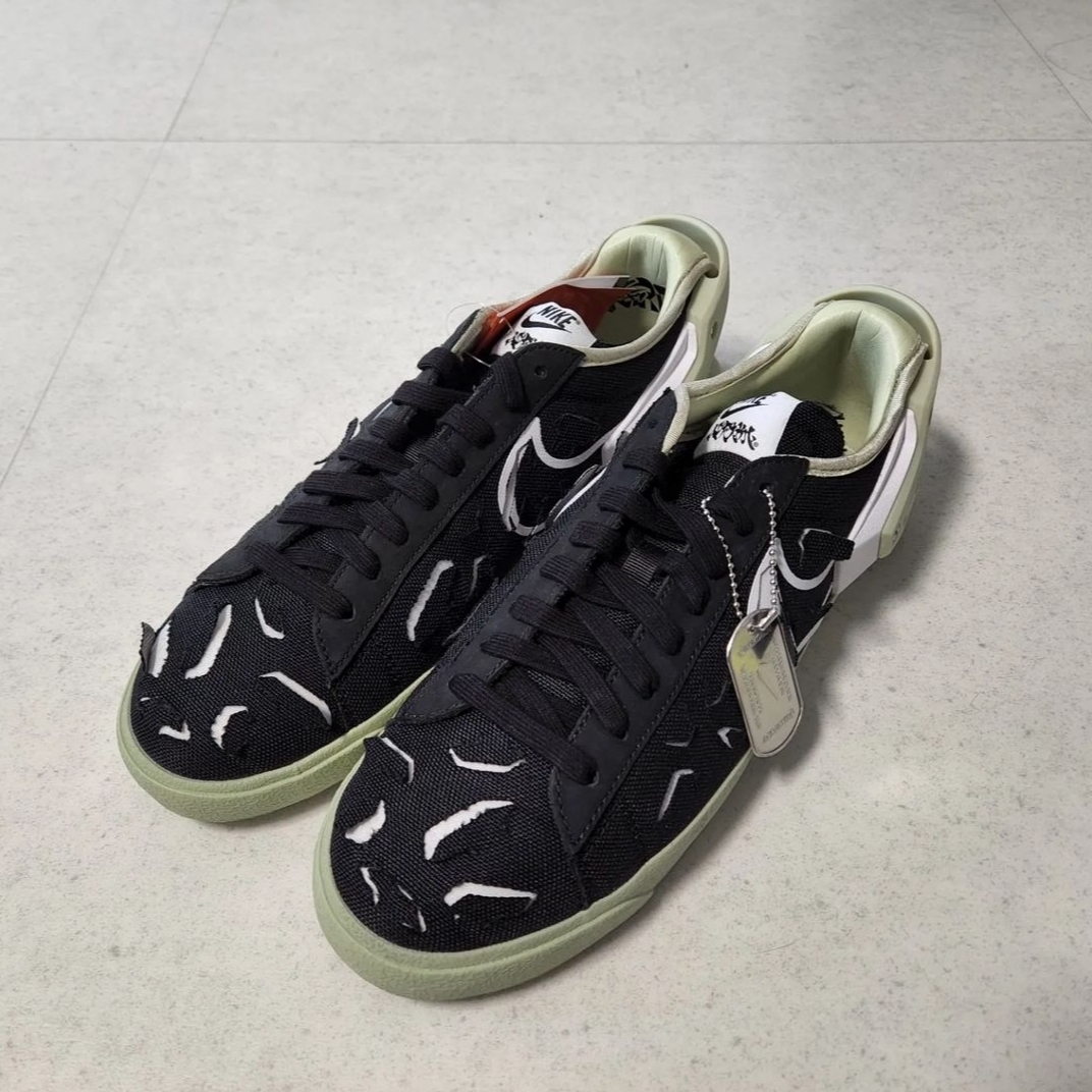 Nike x Acronym Blazer Low Black 착용 스타일