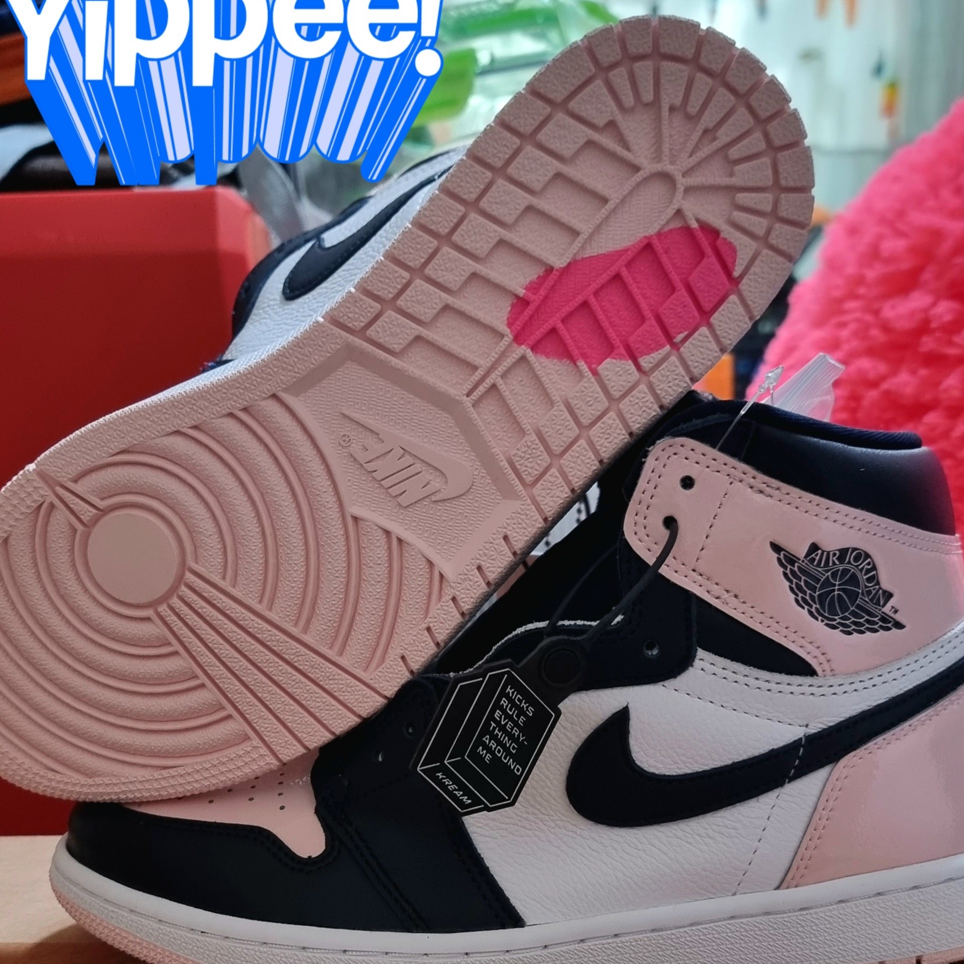 (W) Jordan 1 Retro High OG Atmosphere 착용 스타일