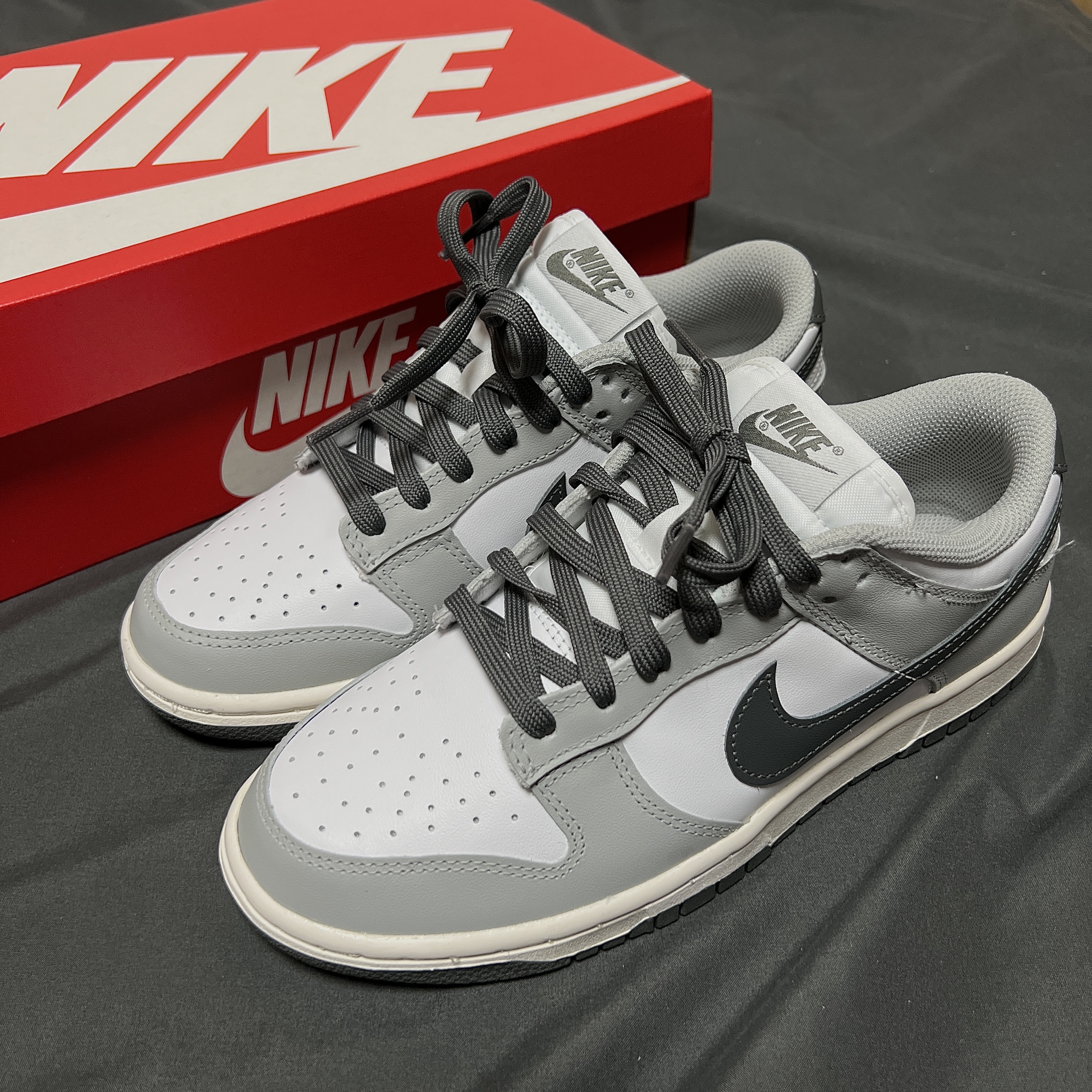 (W) Nike Dunk Low Light Smoke Grey 착용 스타일