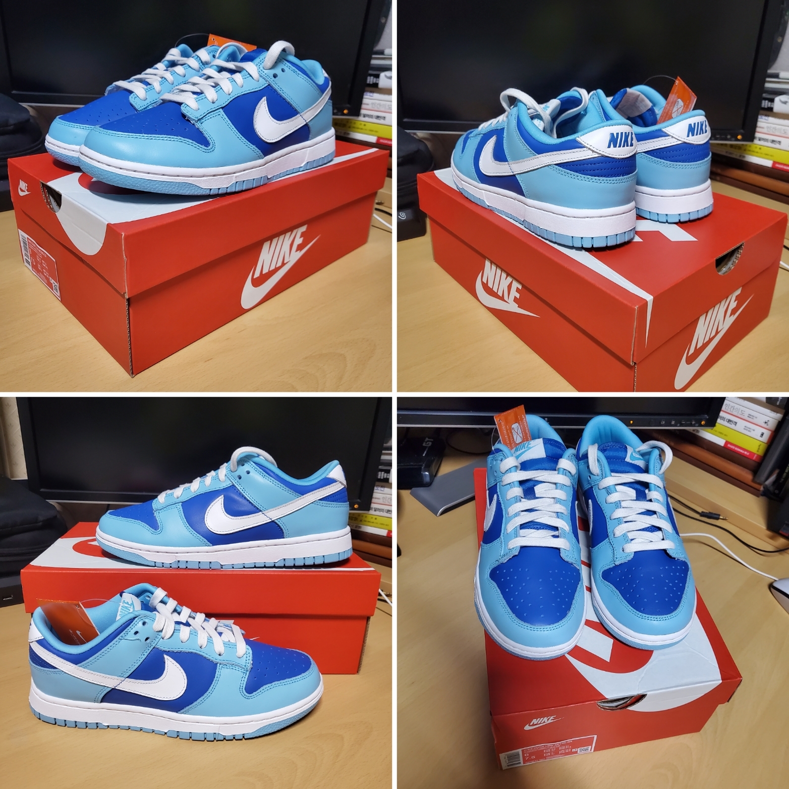 Nike Dunk Low Retro QS Argon 착용 스타일