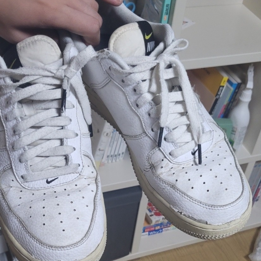 Nike Air Force 1 Low Utility White Black 착용 스타일
