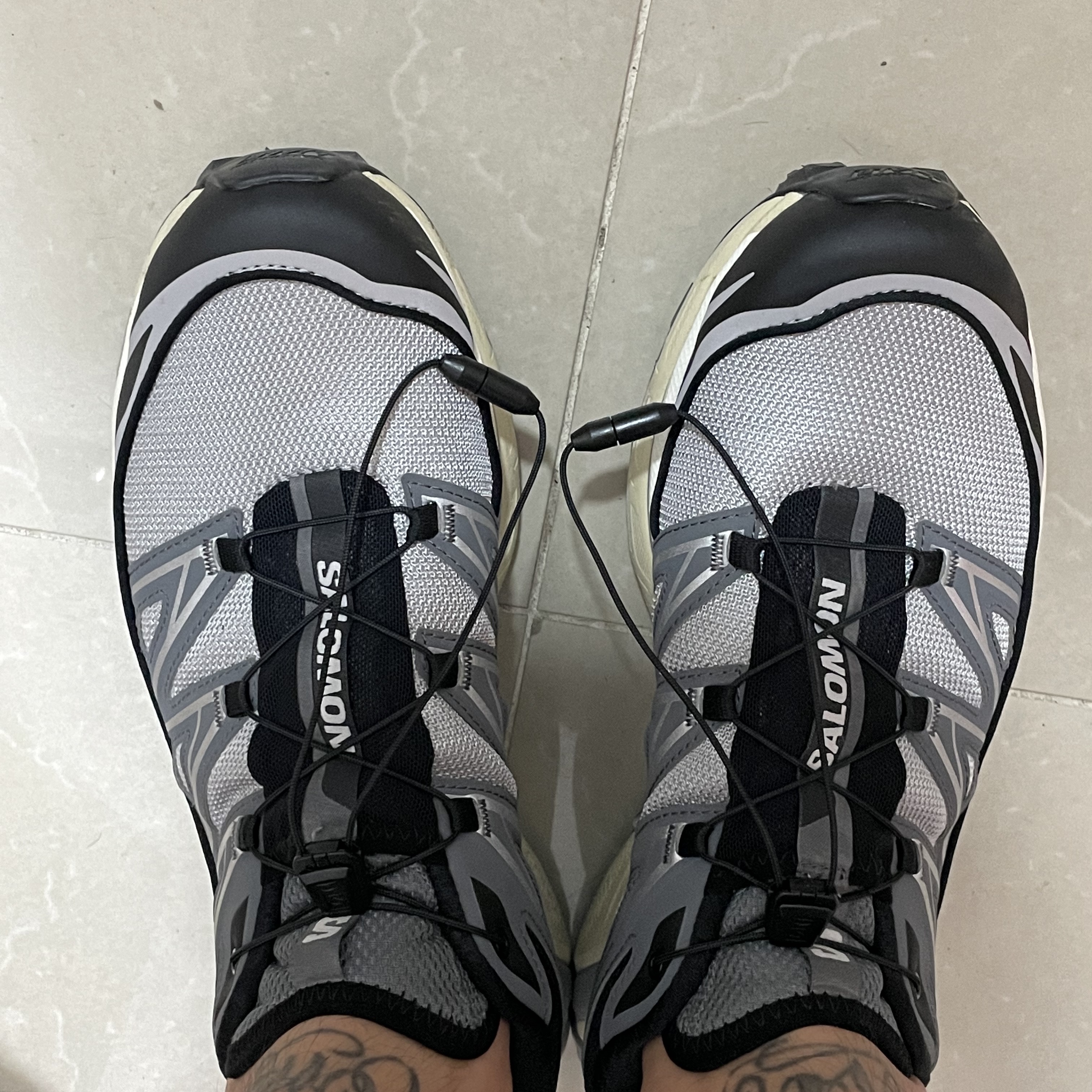 Salomon XT-6 Expanse Alloy Quiet Shade 착용 스타일