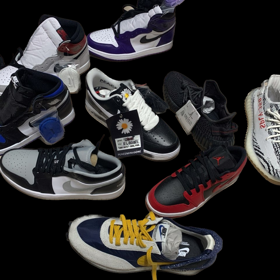 Nike x Peaceminusone Air Force 1 Low Para-Noise 착용 스타일