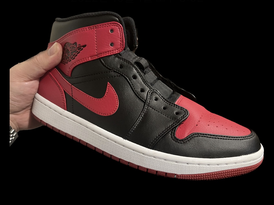 Jordan 1 Mid Bred Banned 2020 착용 스타일