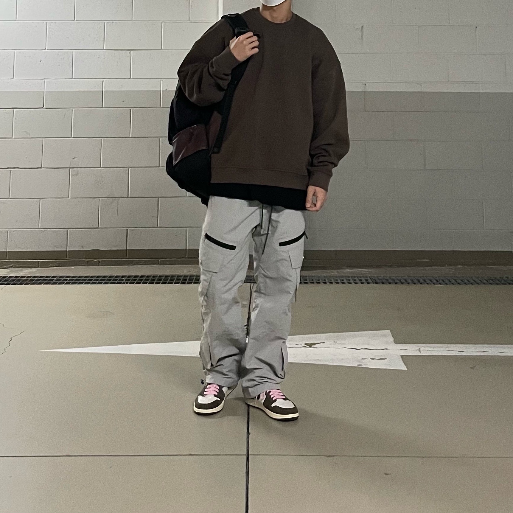 Jordan 1 x Travis Scott Retro High OG SP Mocha 착용 스타일