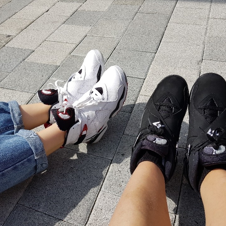 Jordan 8 Retro Alternate 착용 스타일 - 1