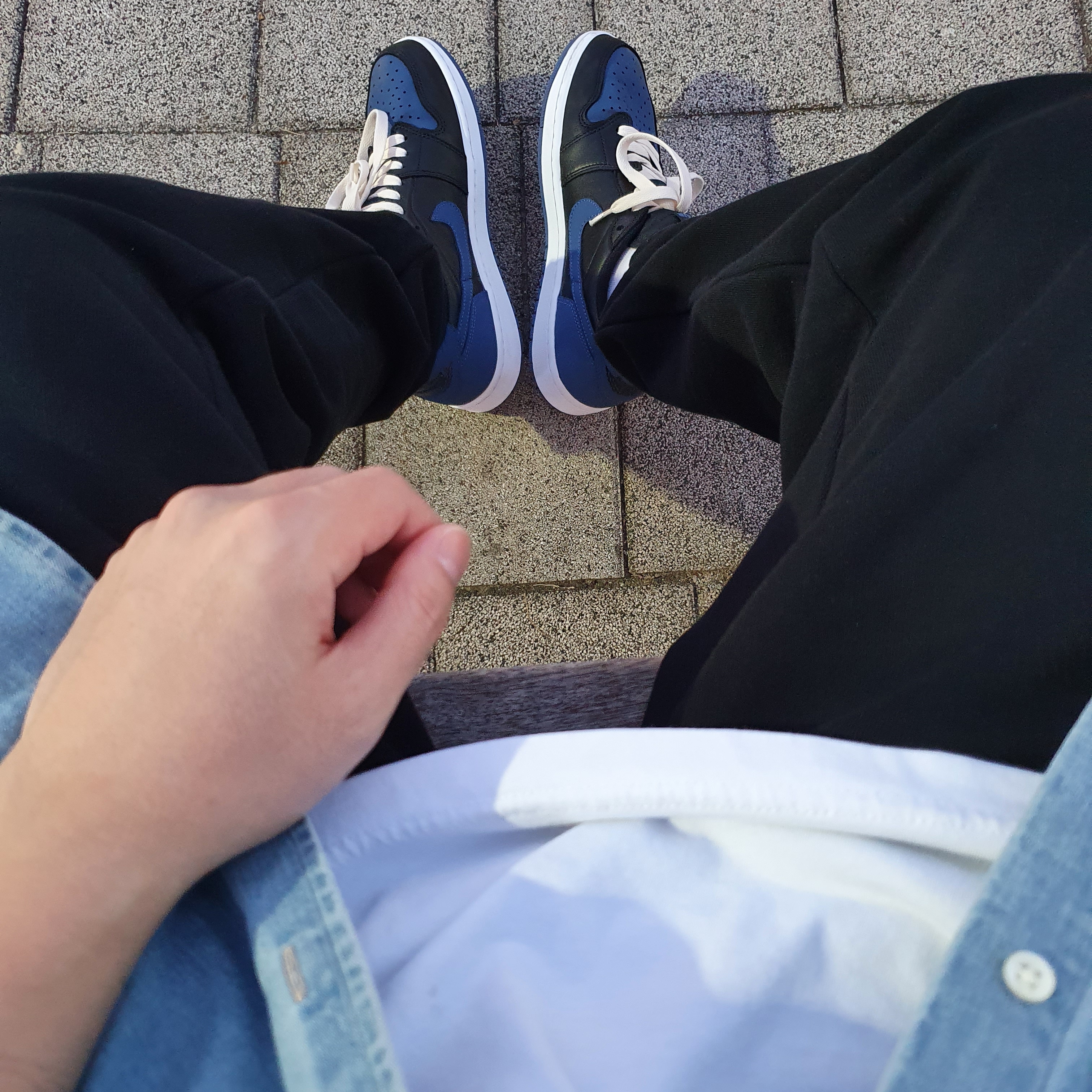 Jordan 1 Retro Low OG Mystic Navy 착용 스타일
