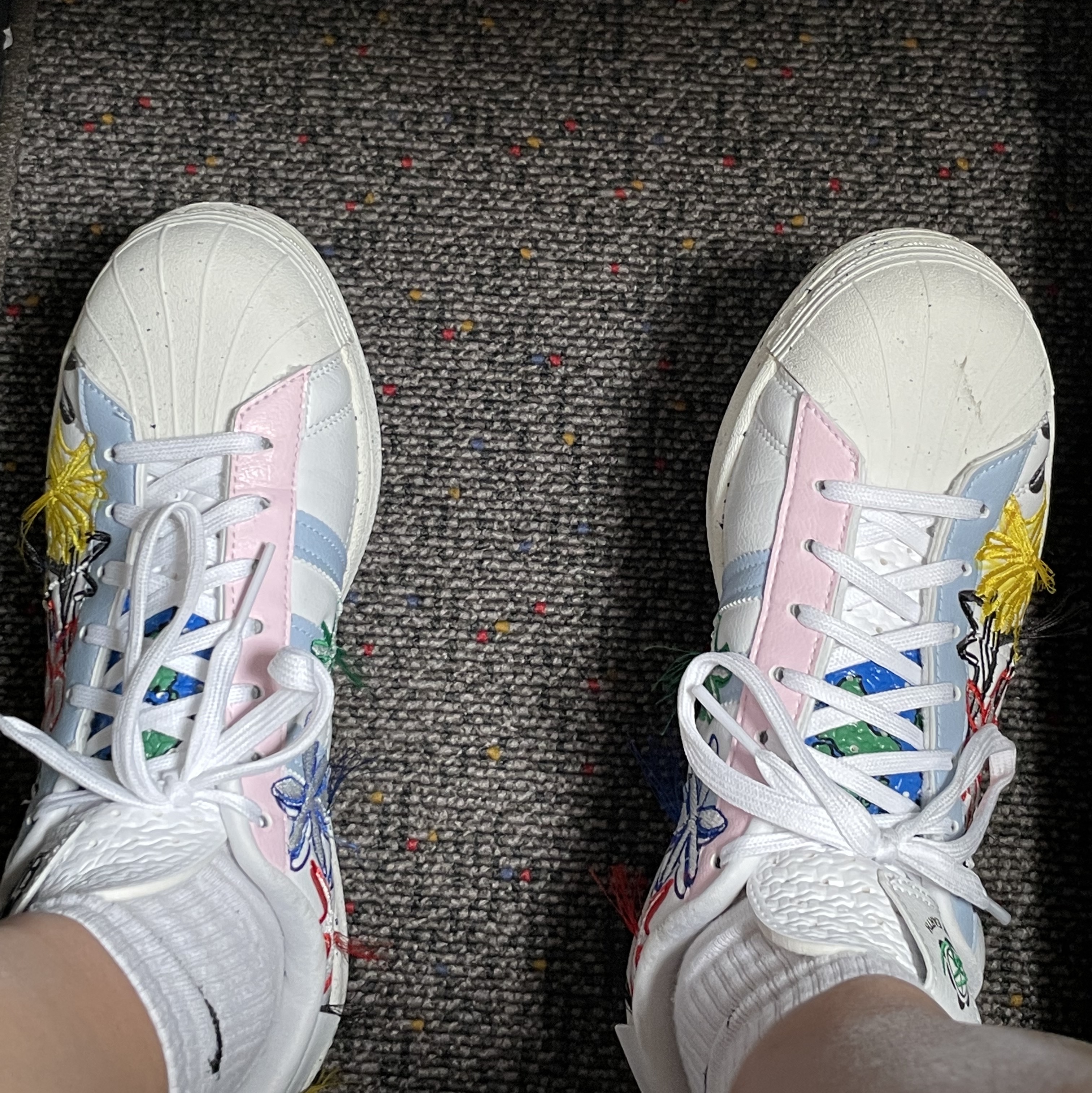 Adidas x Sean Wotherspoon Superstar Superearth 착용 스타일