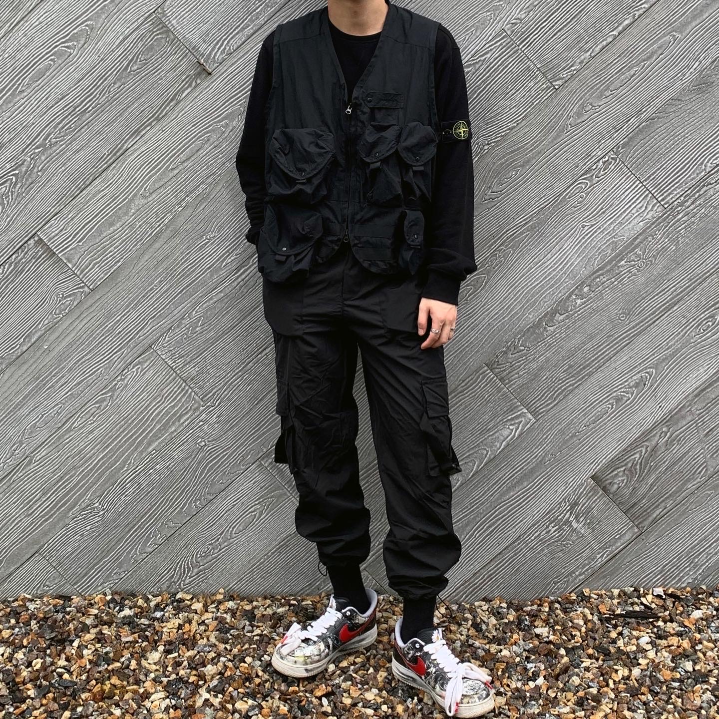 Nike x Peaceminusone Air Force 1 Low Para-Noise 착용 스타일