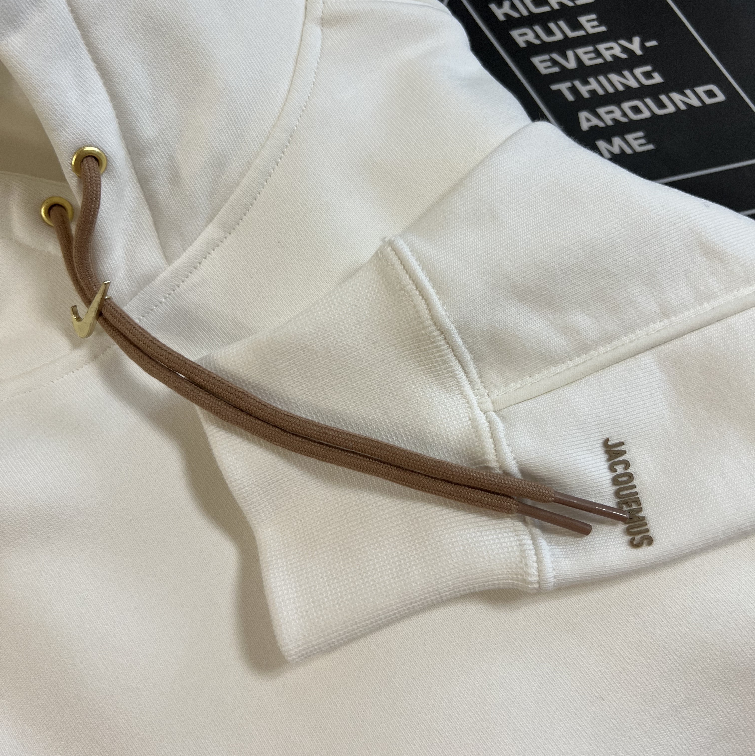 Nike x Jacquemus NRG Fleece Hoodie Sail - Asia 착용 스타일