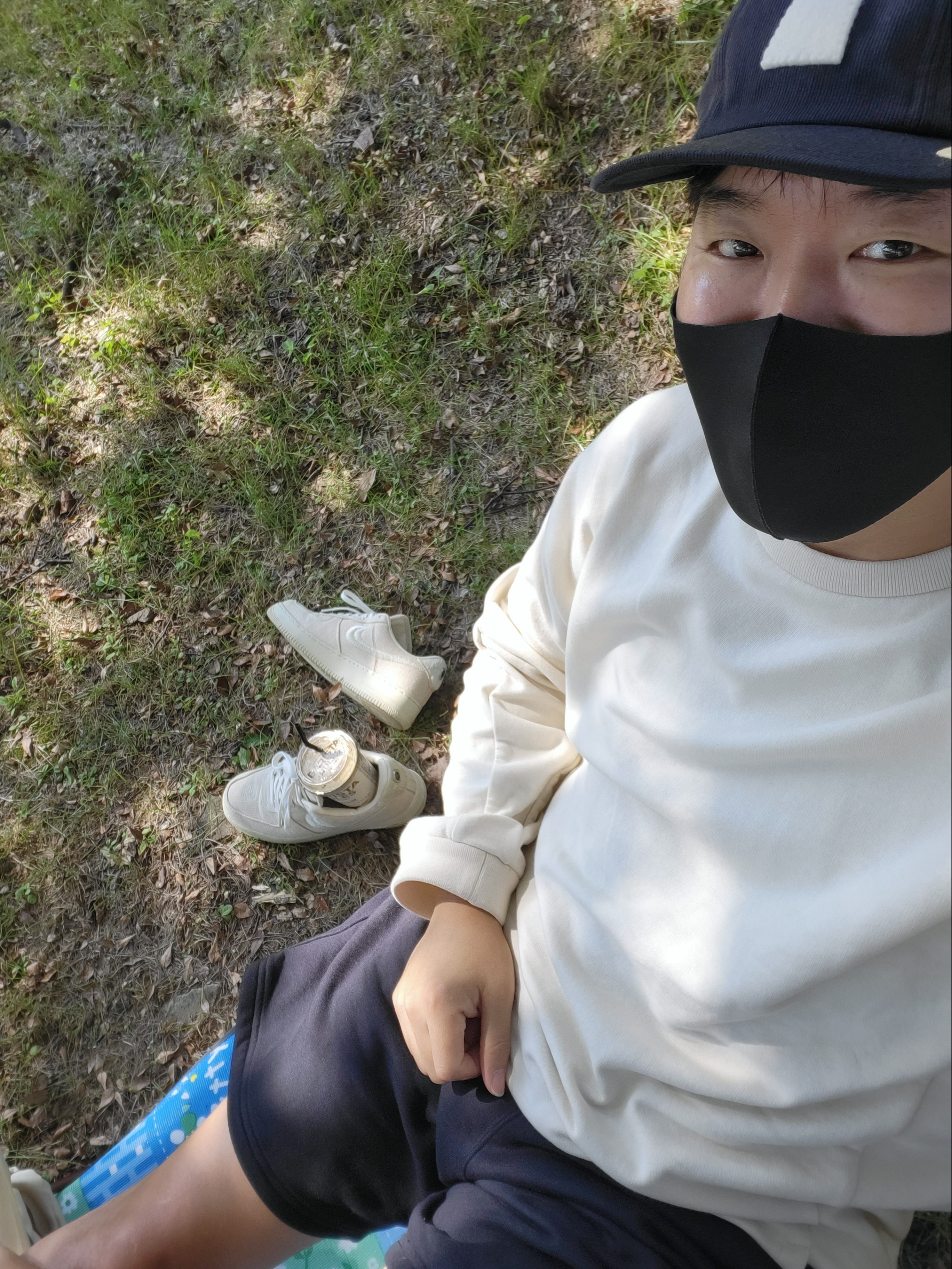 Nike x Stussy Air Force 1 Low Fossil, Nike NRG Solo Swoosh Fleece Shorts Black - Asia 착용 스타일 - 2
